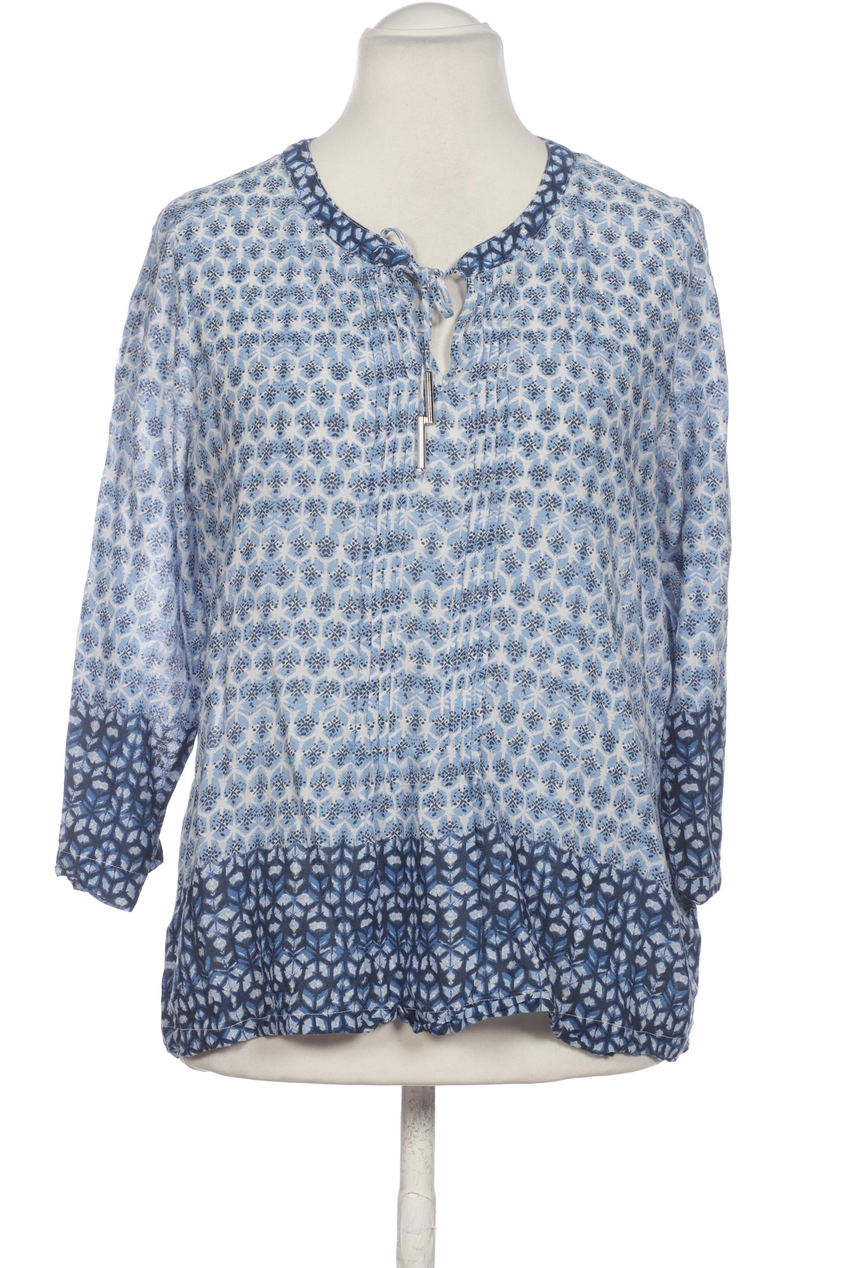 

violeta by Mango Damen Bluse, blau, Gr.