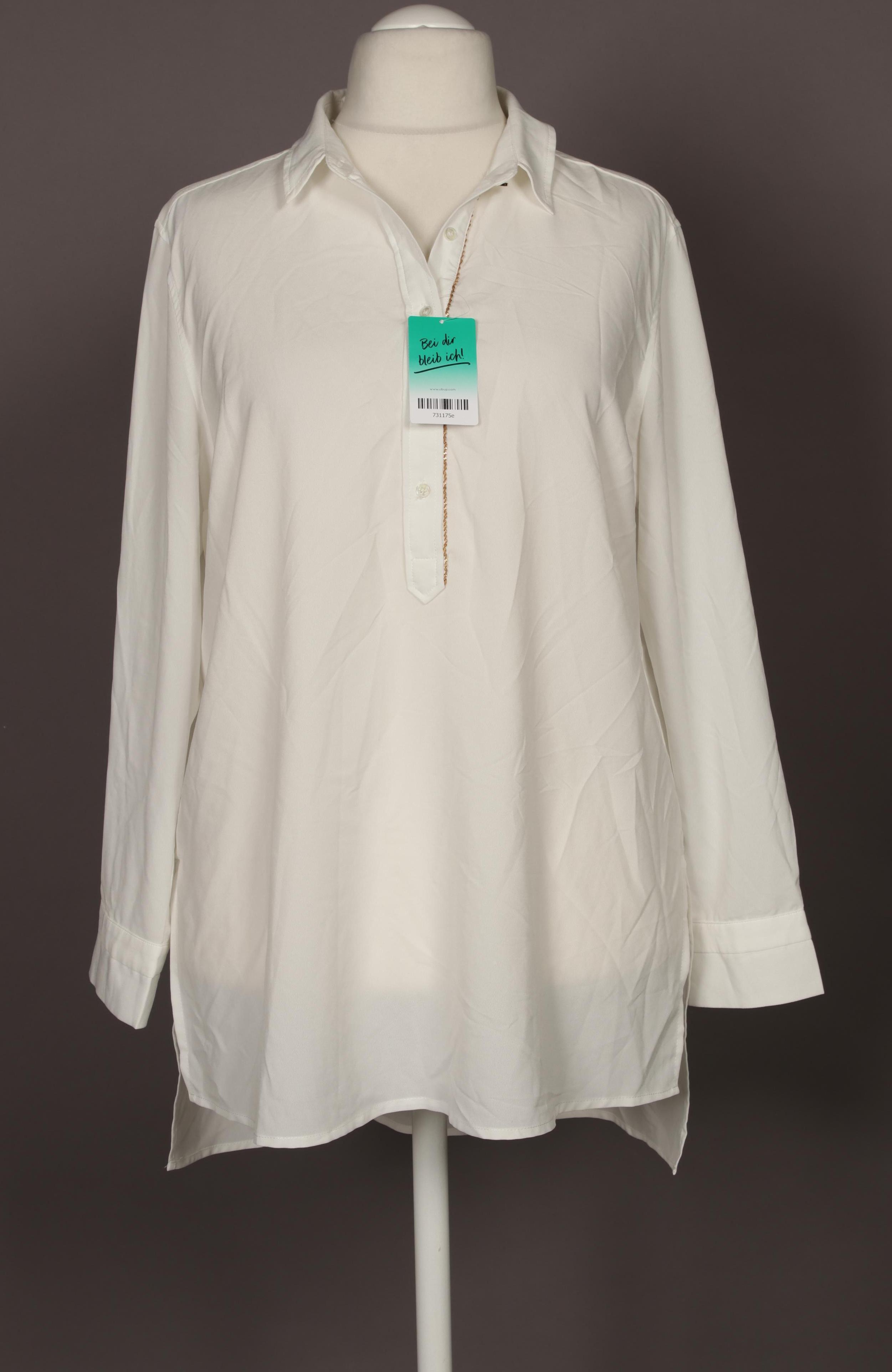 

violeta by Mango Damen Bluse, weiß, Gr.