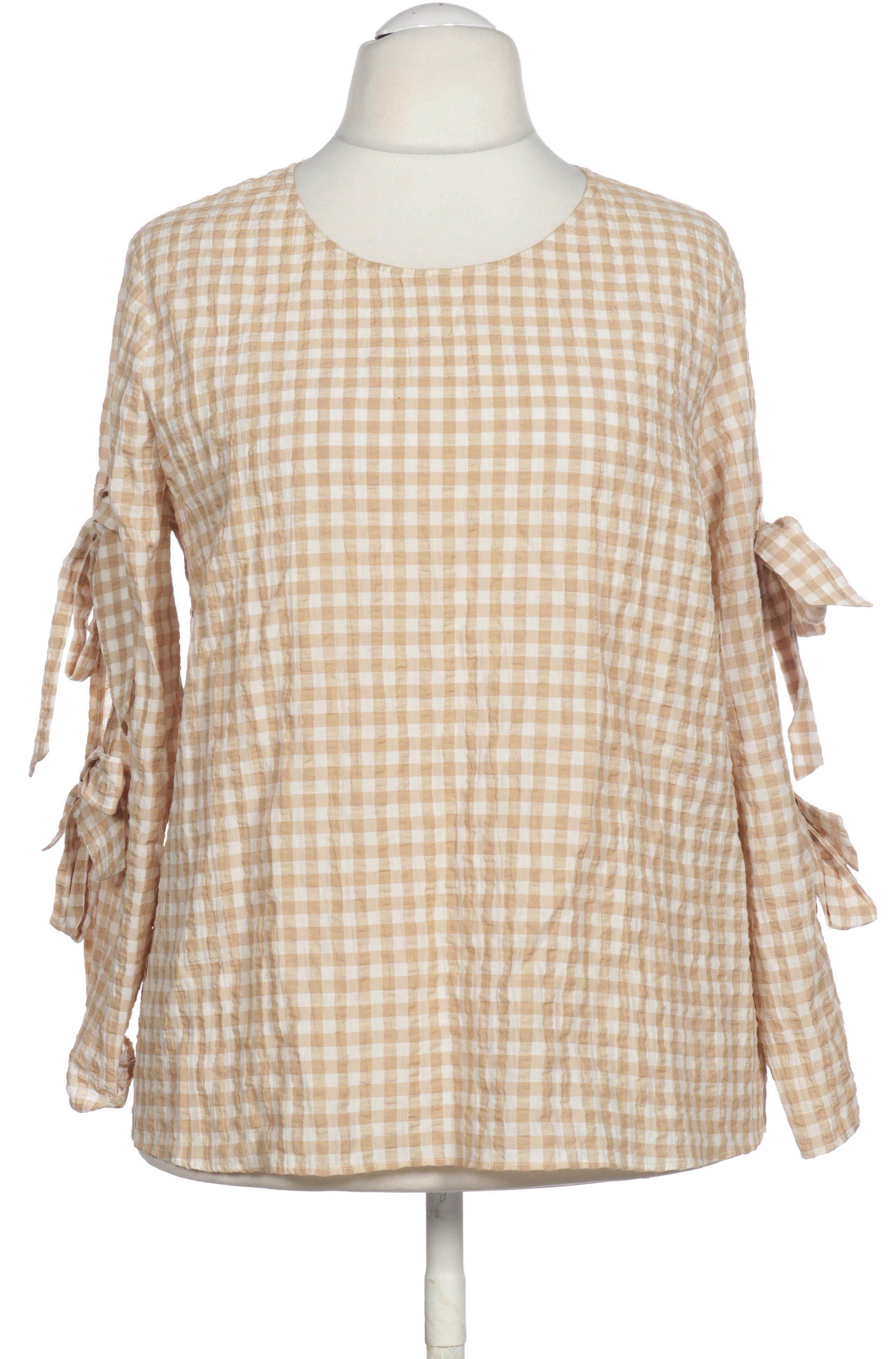

violeta by Mango Damen Bluse, beige, Gr.