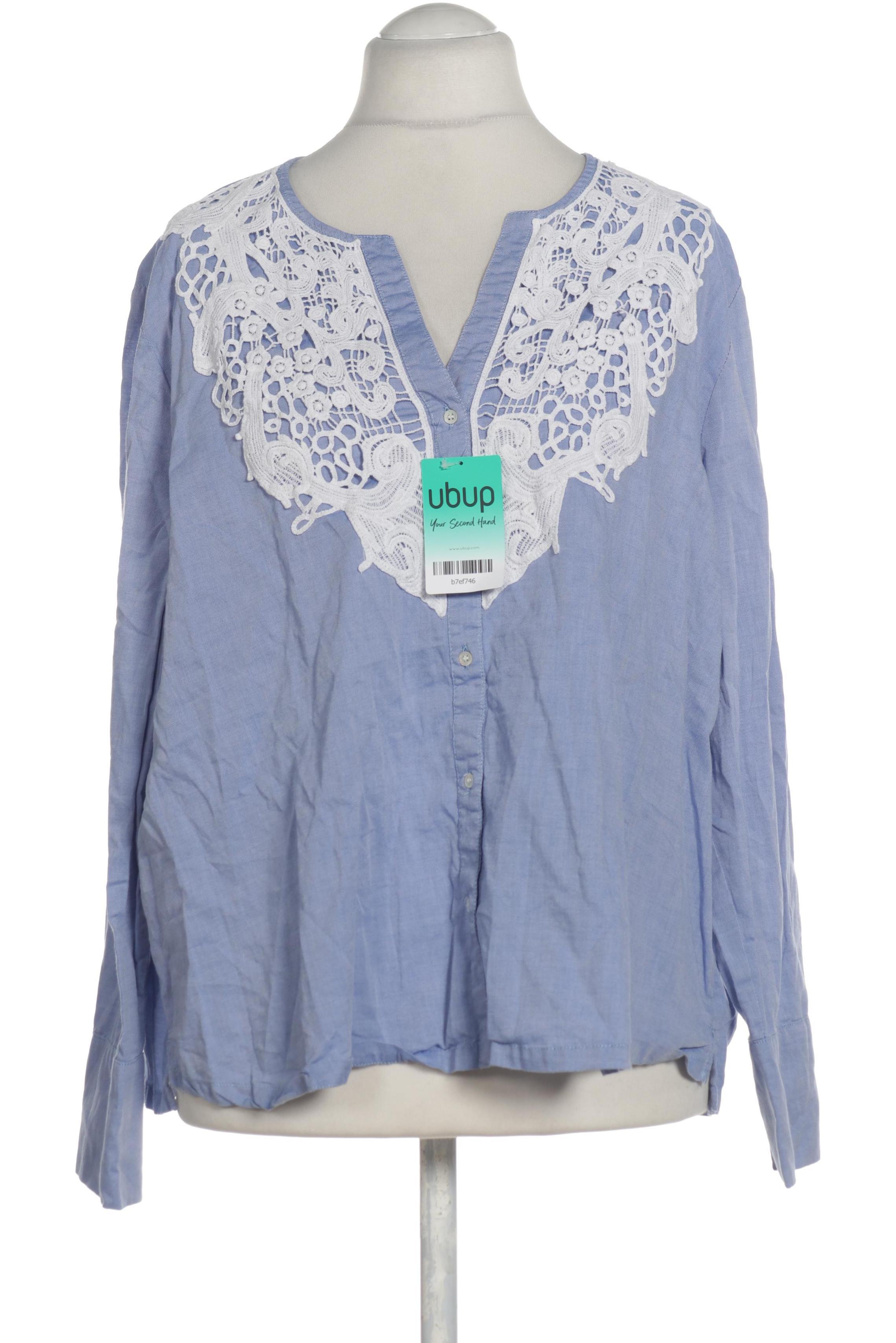 

violeta by Mango Damen Bluse, blau, Gr.