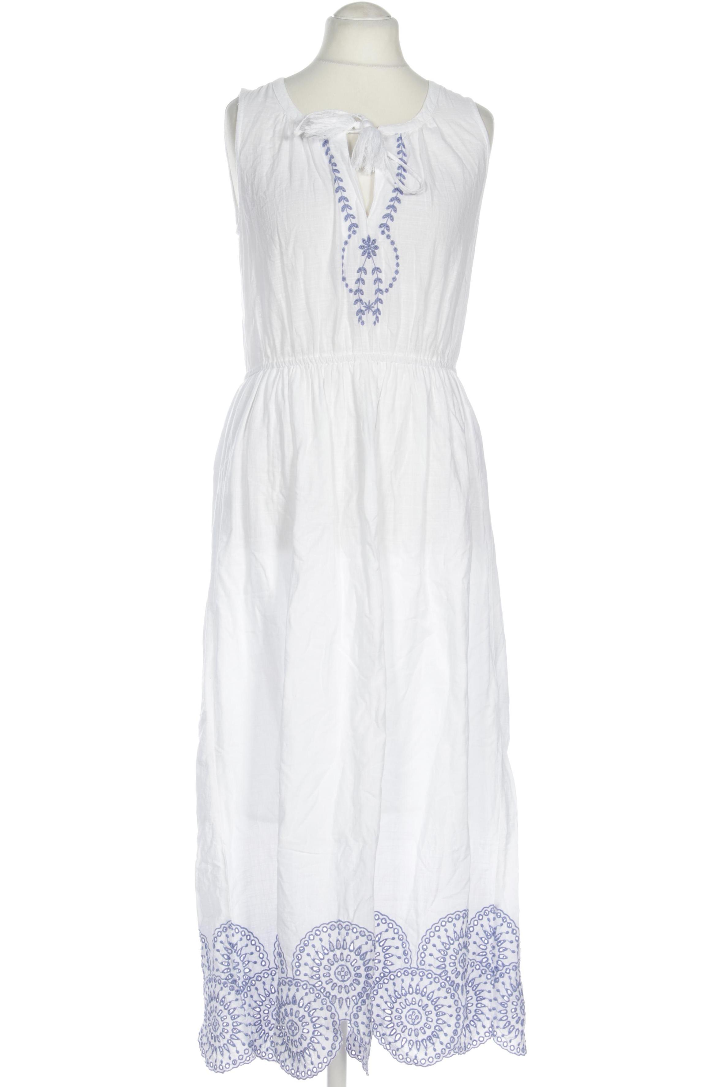 

violeta by Mango Damen Kleid, weiß, Gr.