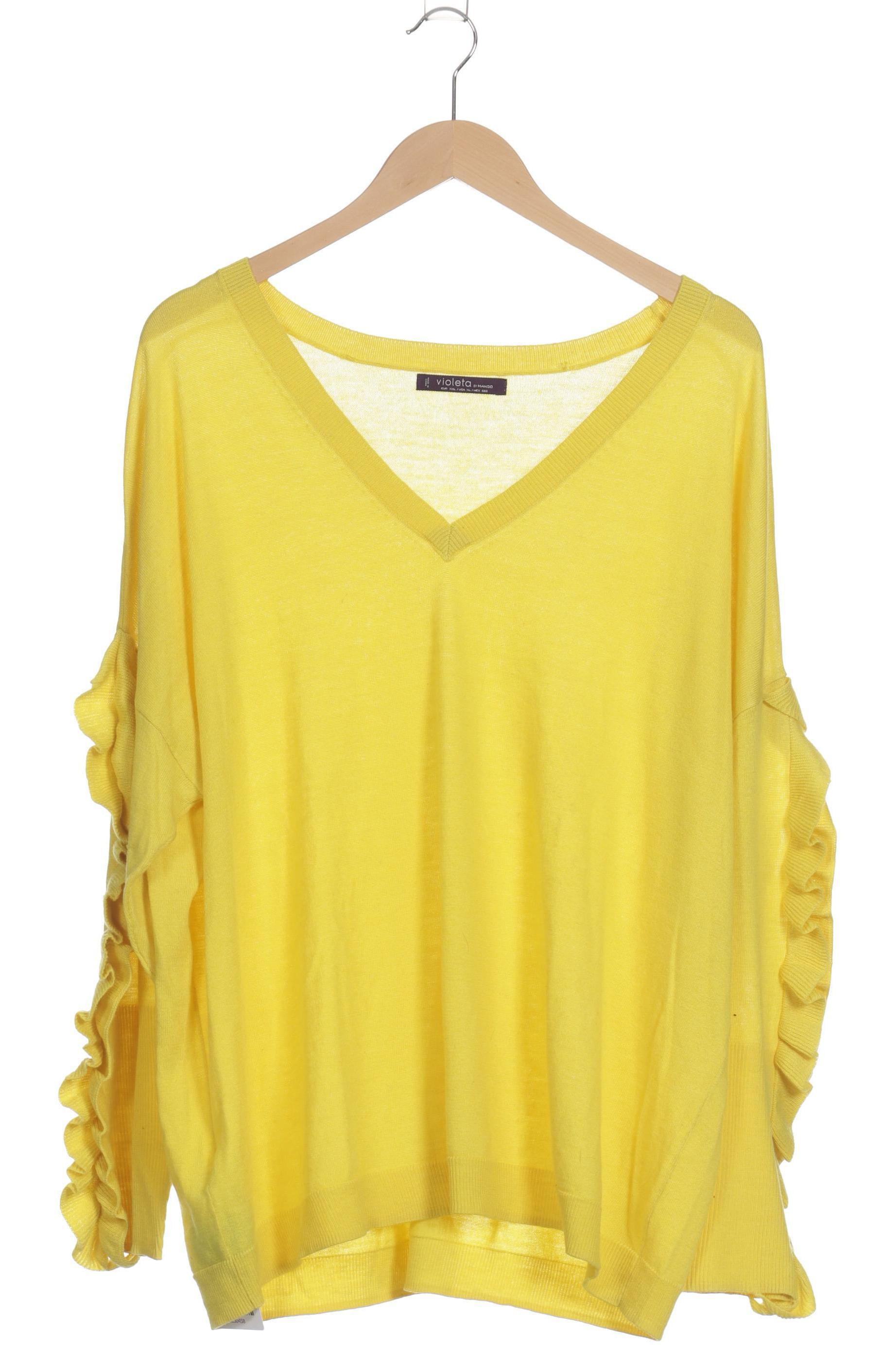 Thumbnail - violeta by Mango Damen Pullover, gelb, Gr.