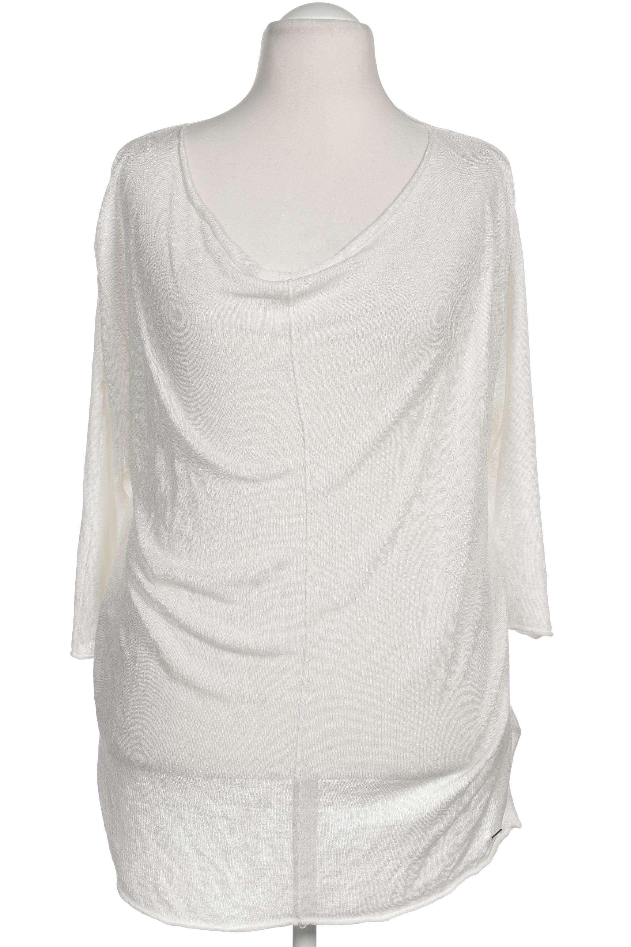 

violeta by Mango Damen Pullover, weiß, Gr.