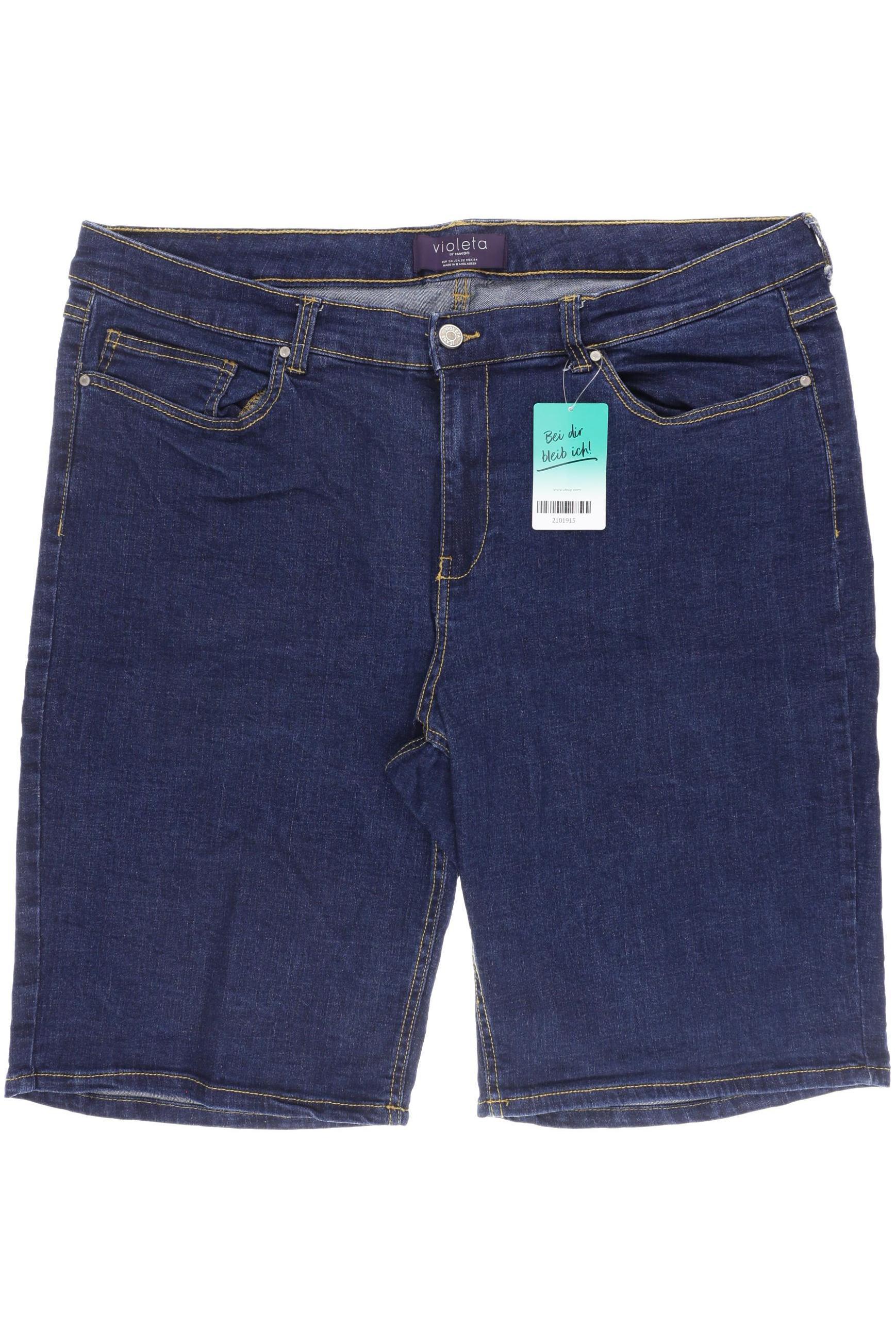 

violeta by Mango Damen Shorts, blau, Gr. 22