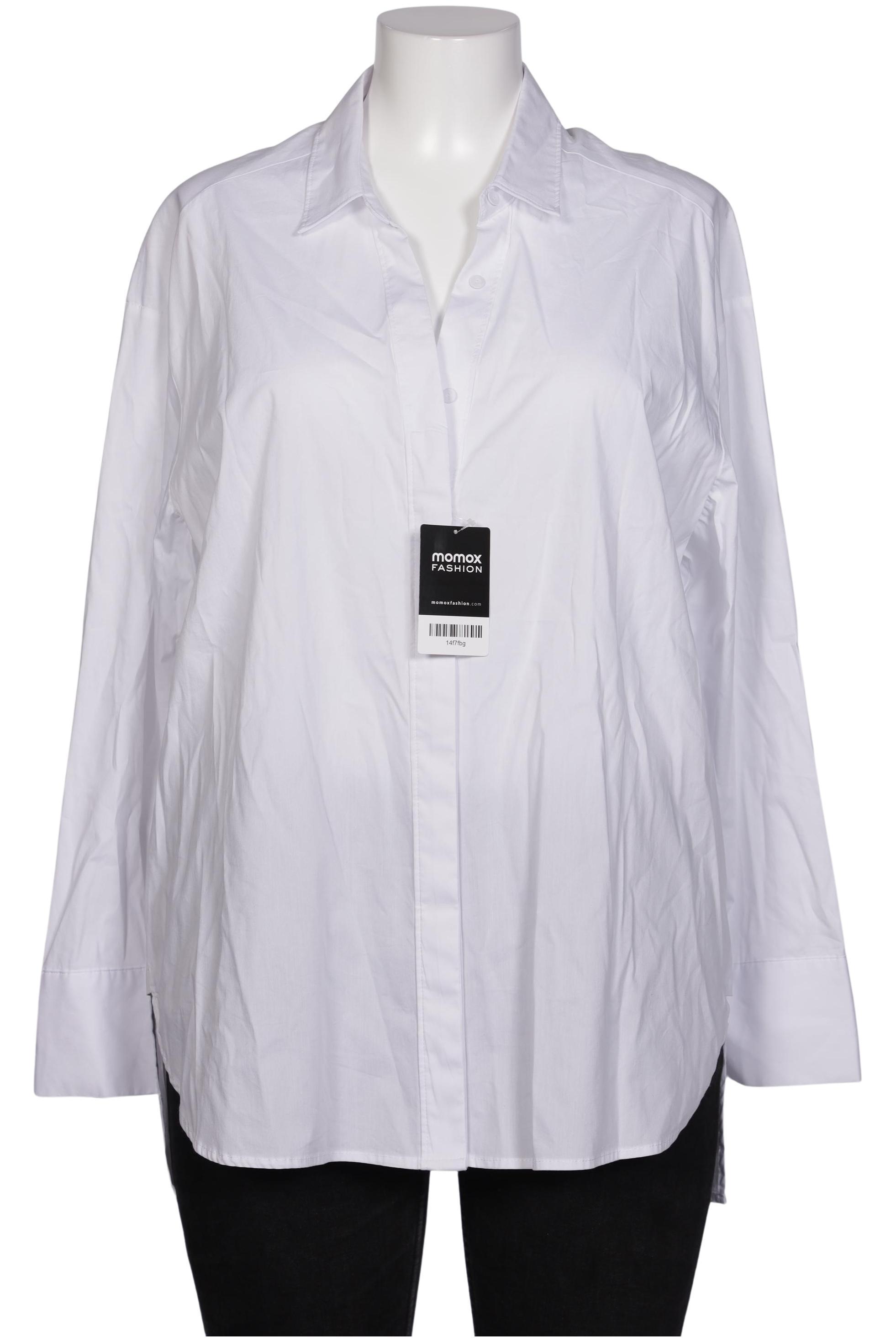 

violeta by Mango Damen Bluse, weiß, Gr. 46