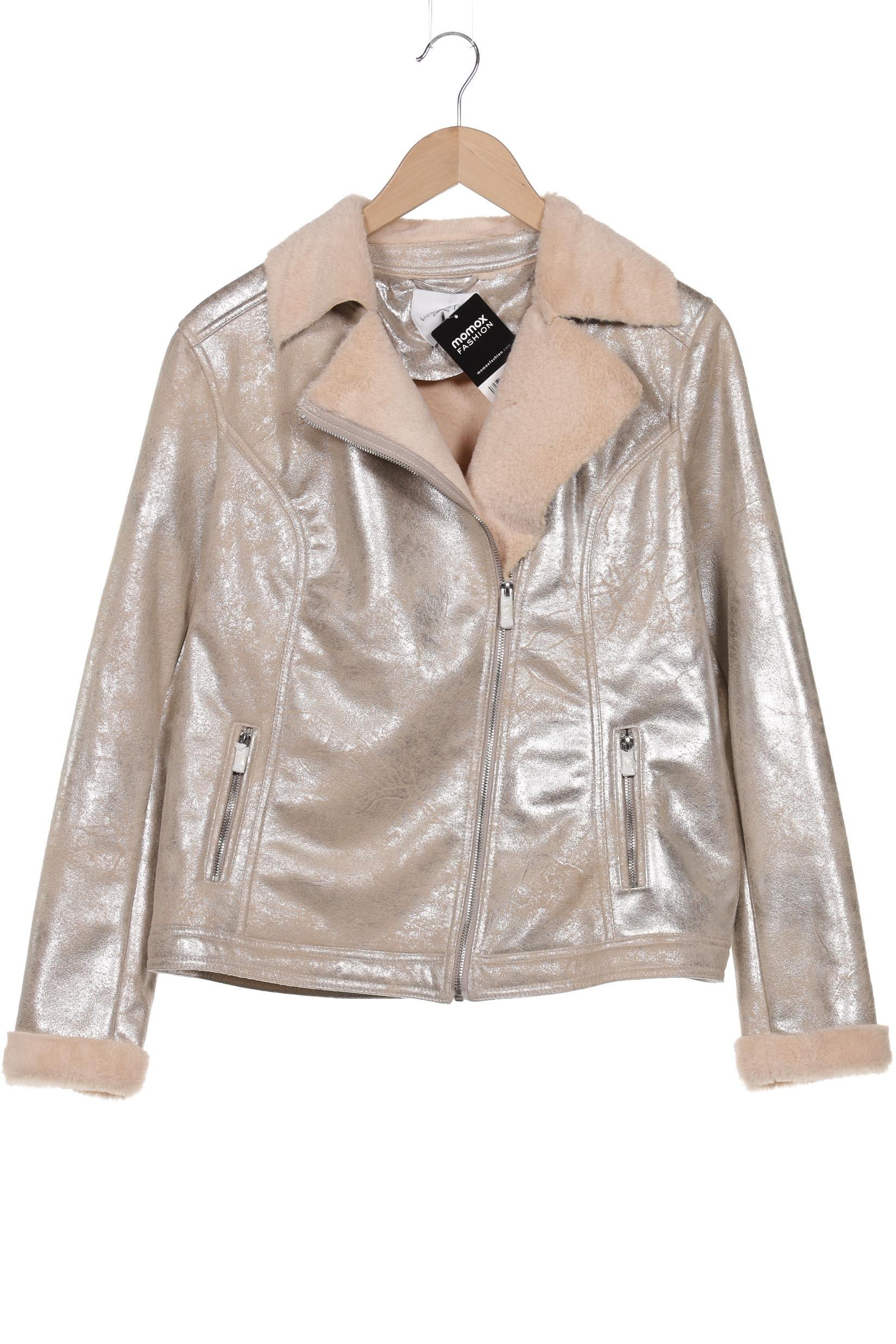 Thumbnail - violeta by Mango Damen Jacke, gold, Gr. 38