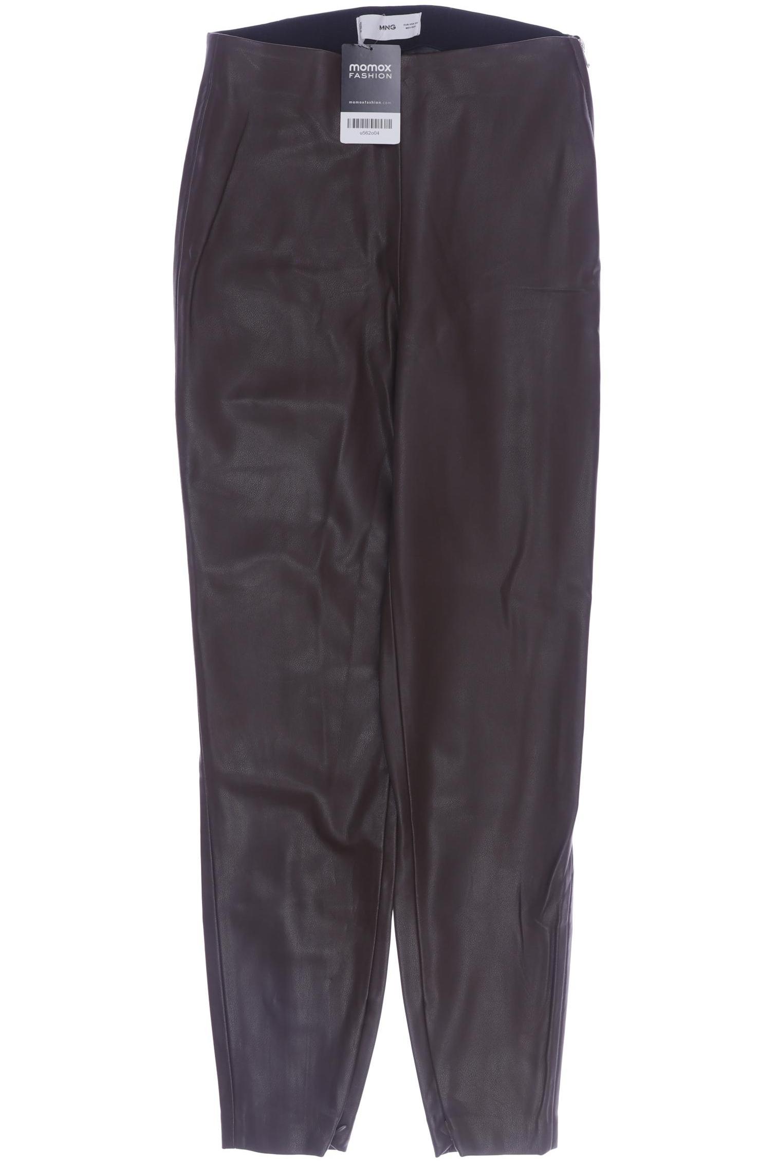 

violeta by Mango Damen Stoffhose, braun, Gr. 0