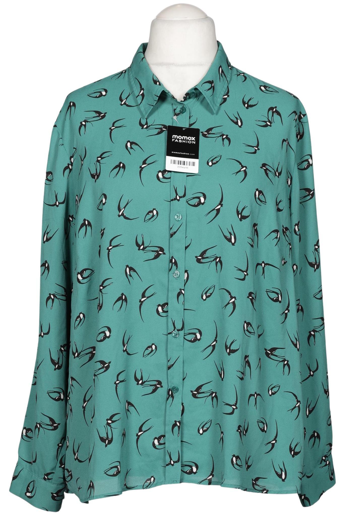 

violeta by Mango Damen Bluse, türkis, Gr. 46