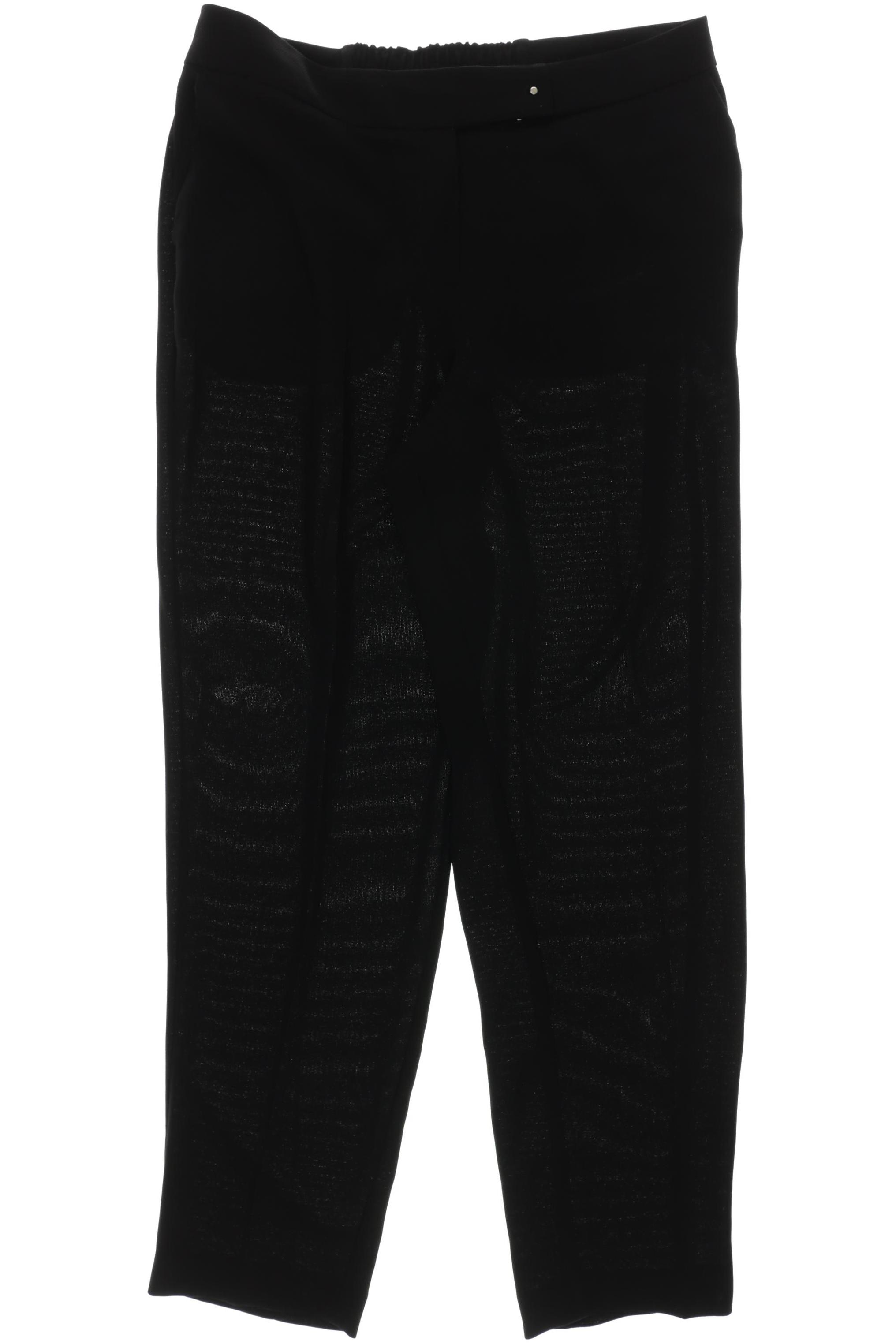 

violeta by Mango Damen Stoffhose, schwarz, Gr. 0