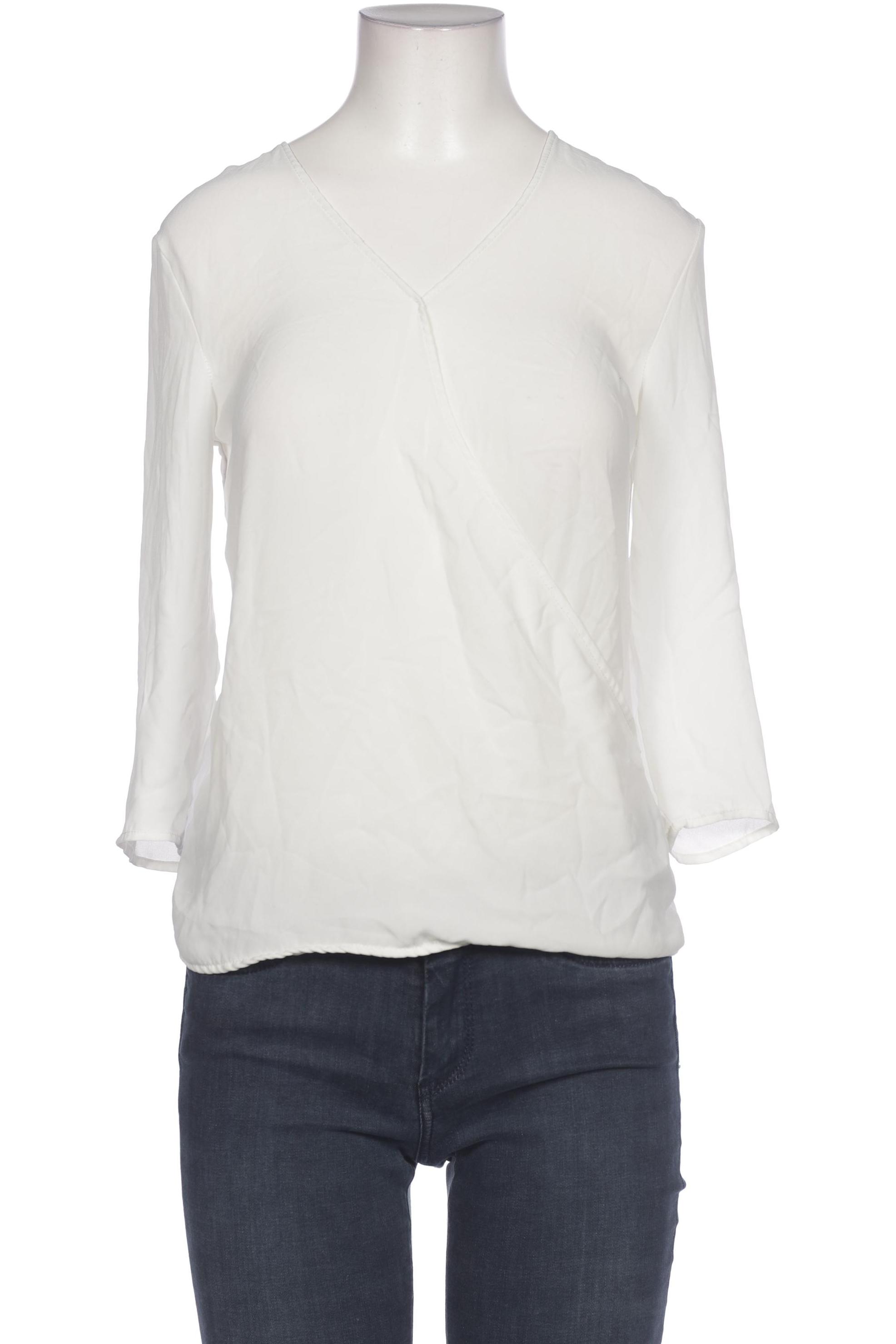 

violeta by Mango Damen Bluse, weiß, Gr. 34