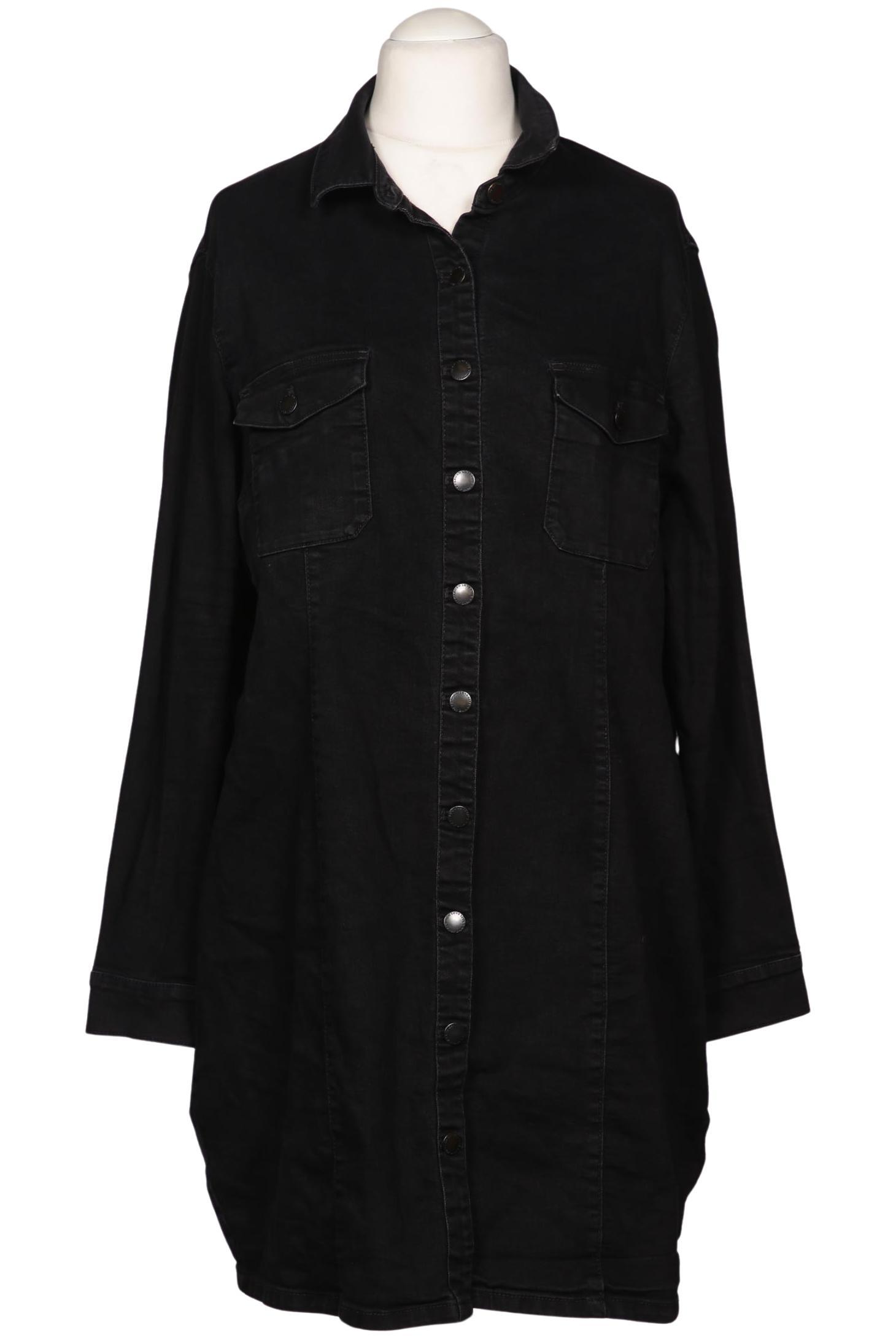 

violeta by Mango Damen Kleid, schwarz, Gr. 46