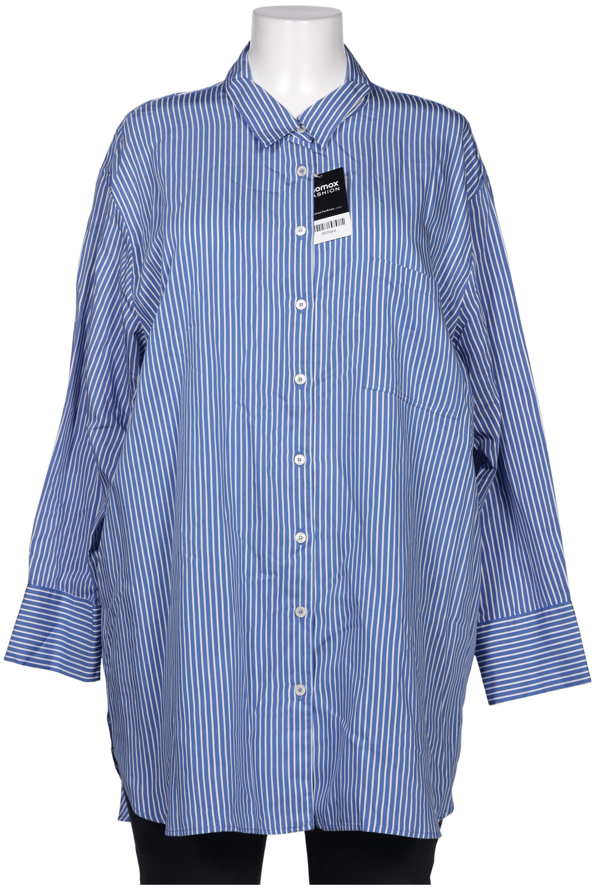 

violeta by Mango Damen Bluse, blau, Gr. 48