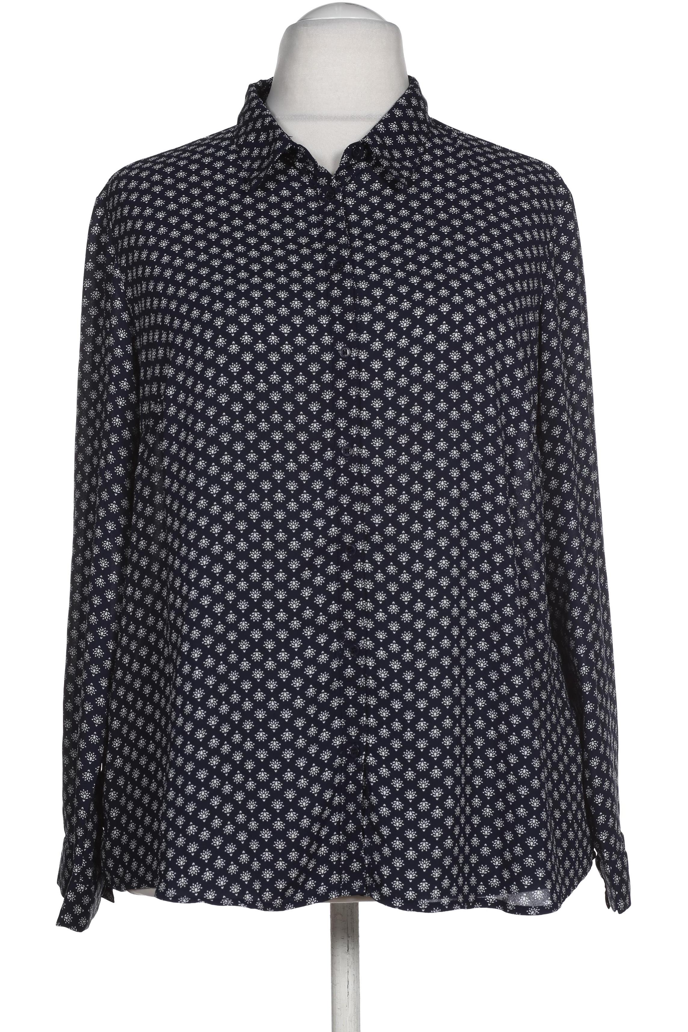 

violeta by Mango Damen Bluse, blau, Gr. 42