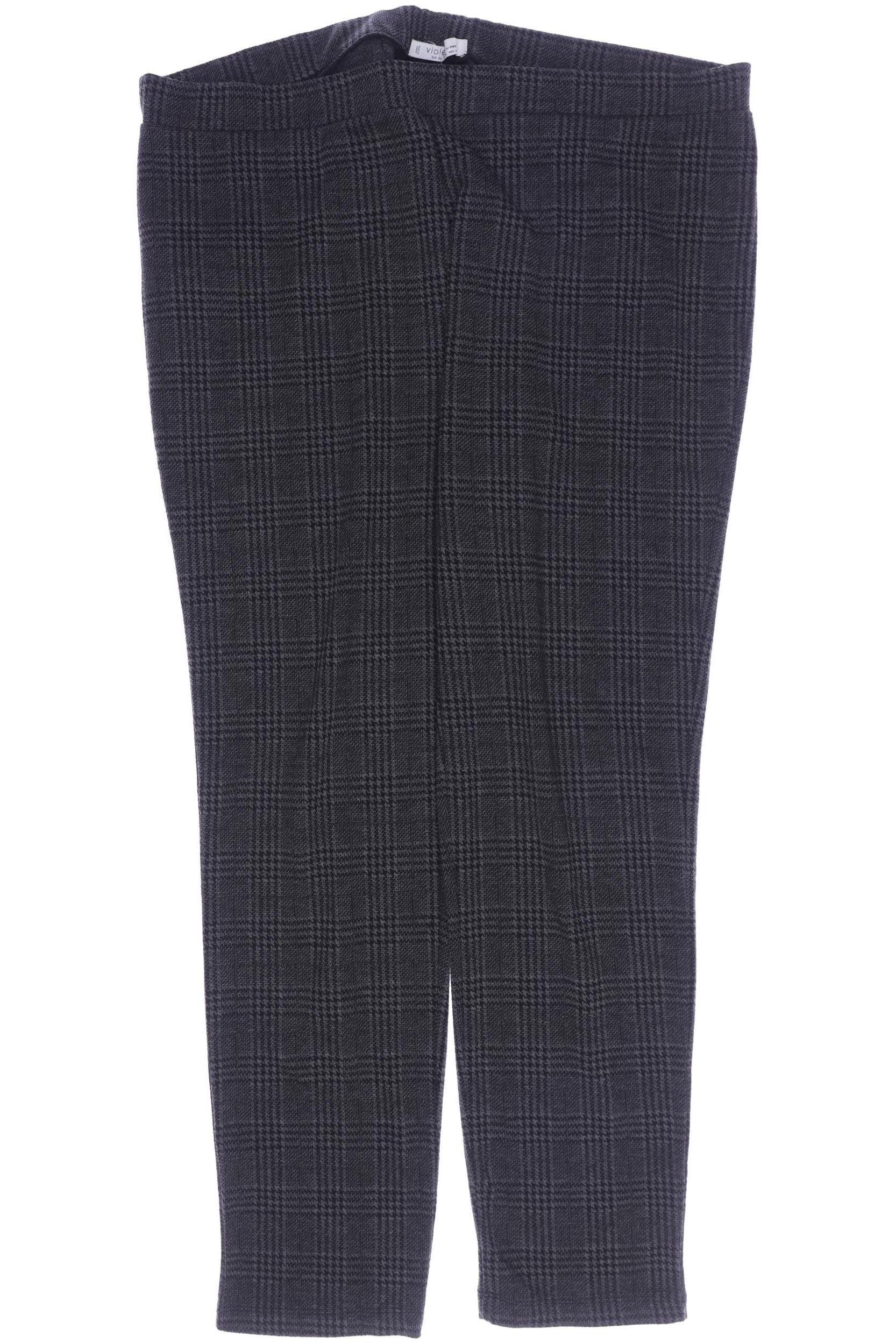 

violeta by Mango Damen Stoffhose, grau