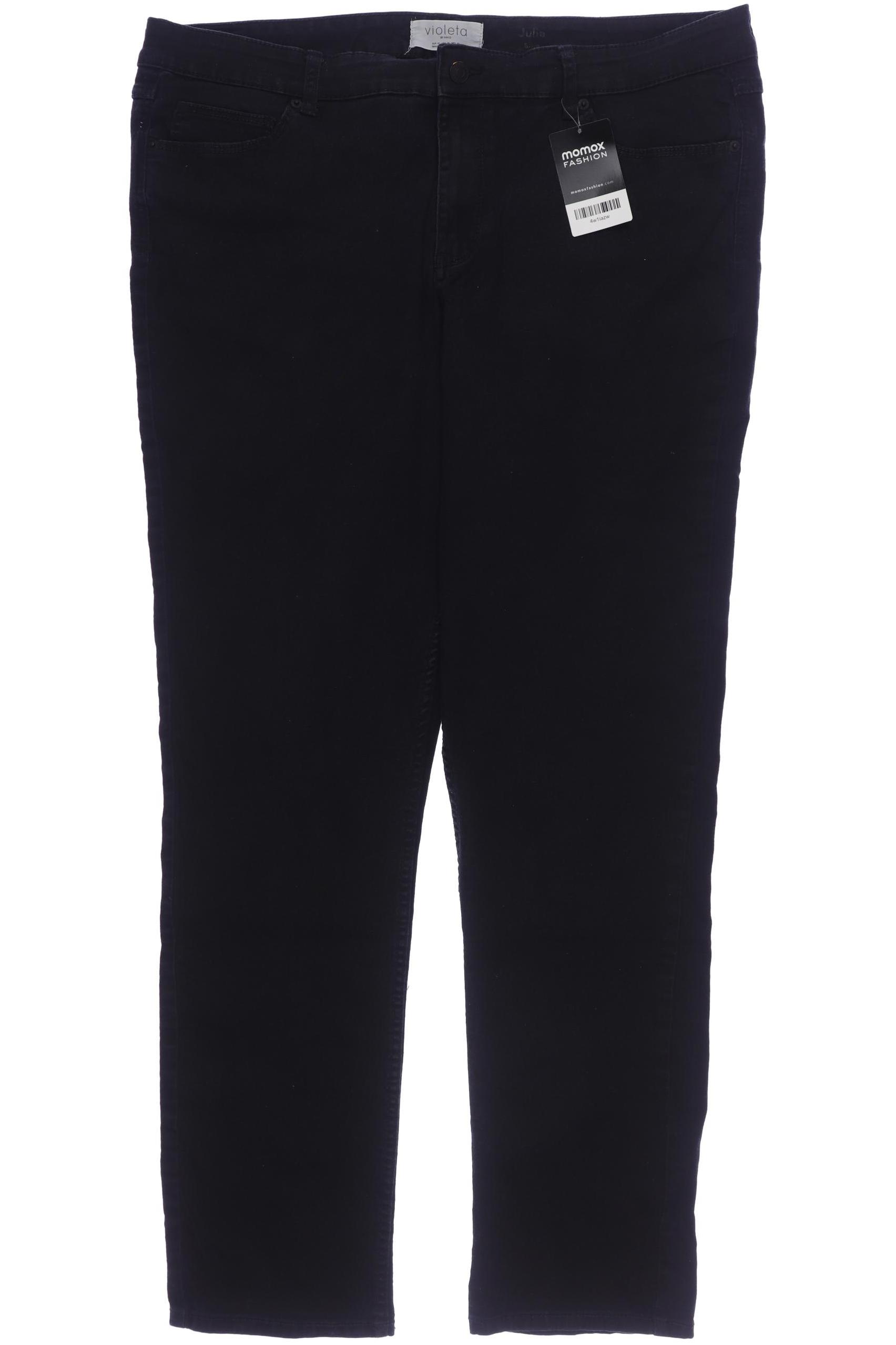 

violeta by Mango Damen Jeans, schwarz, Gr. 52