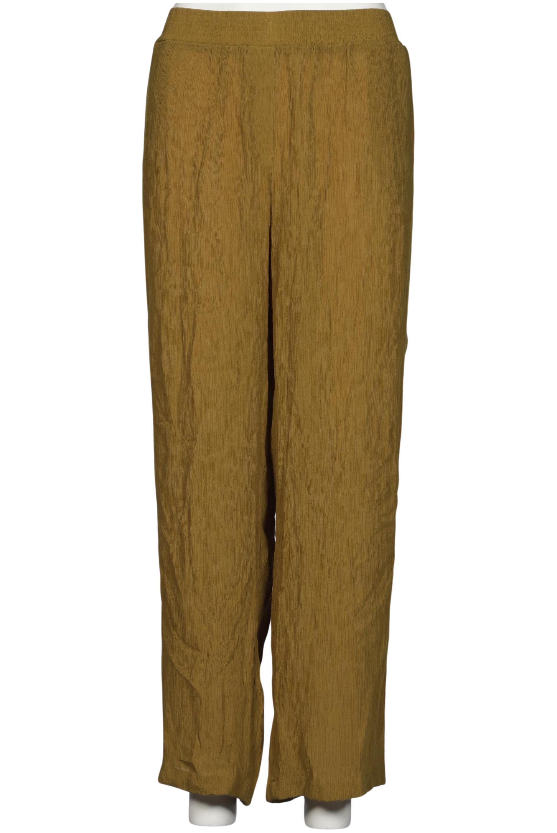 

violeta by Mango Damen Stoffhose, grün, Gr. 0