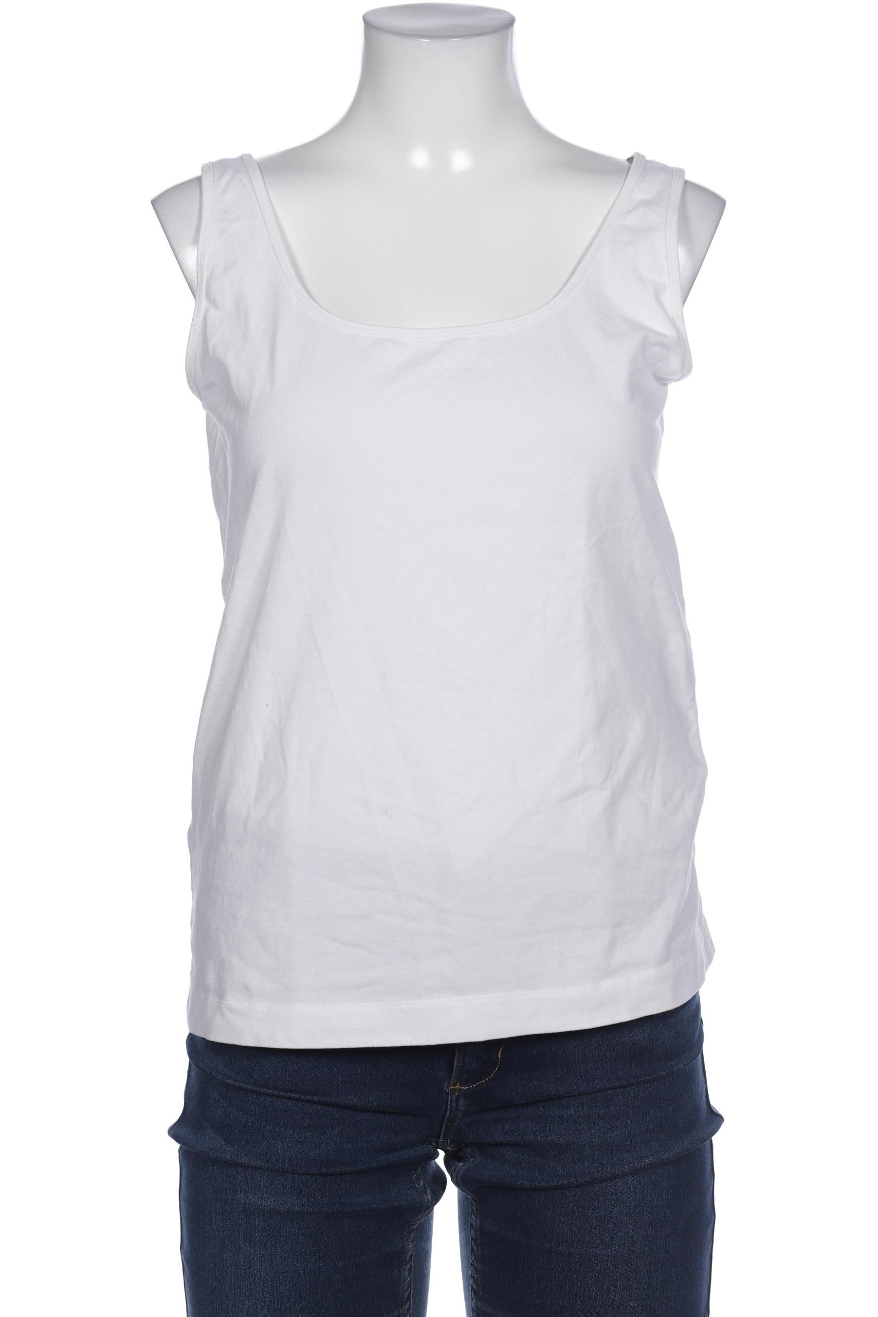 

violeta by Mango Damen Top, weiß, Gr. 42