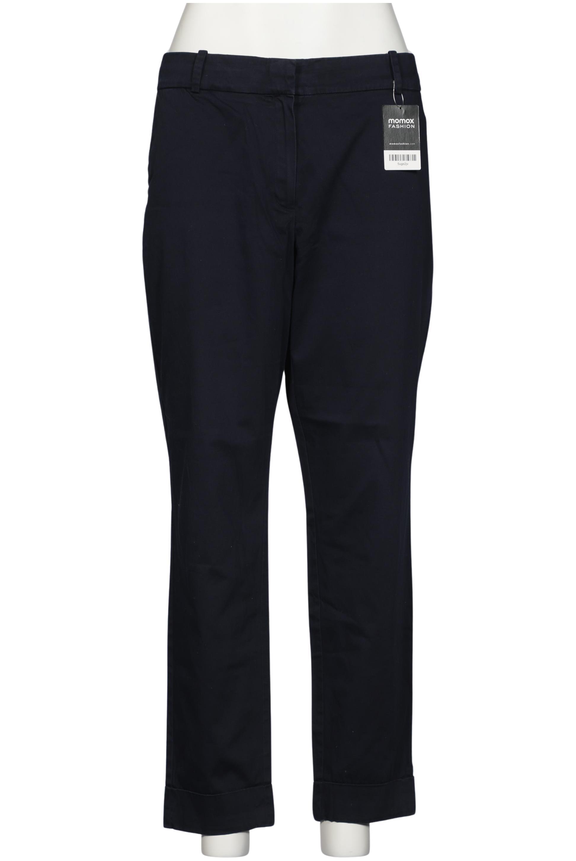 

violeta by Mango Damen Stoffhose, marineblau, Gr. 48