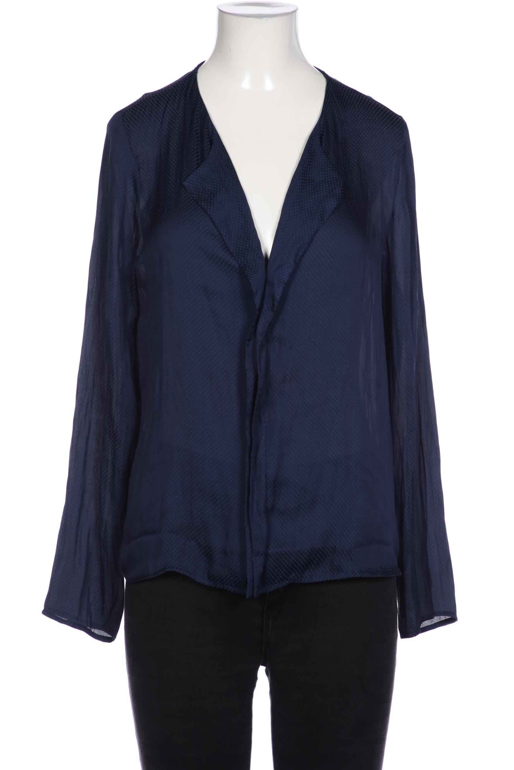 

violeta by Mango Damen Bluse, marineblau, Gr. 36