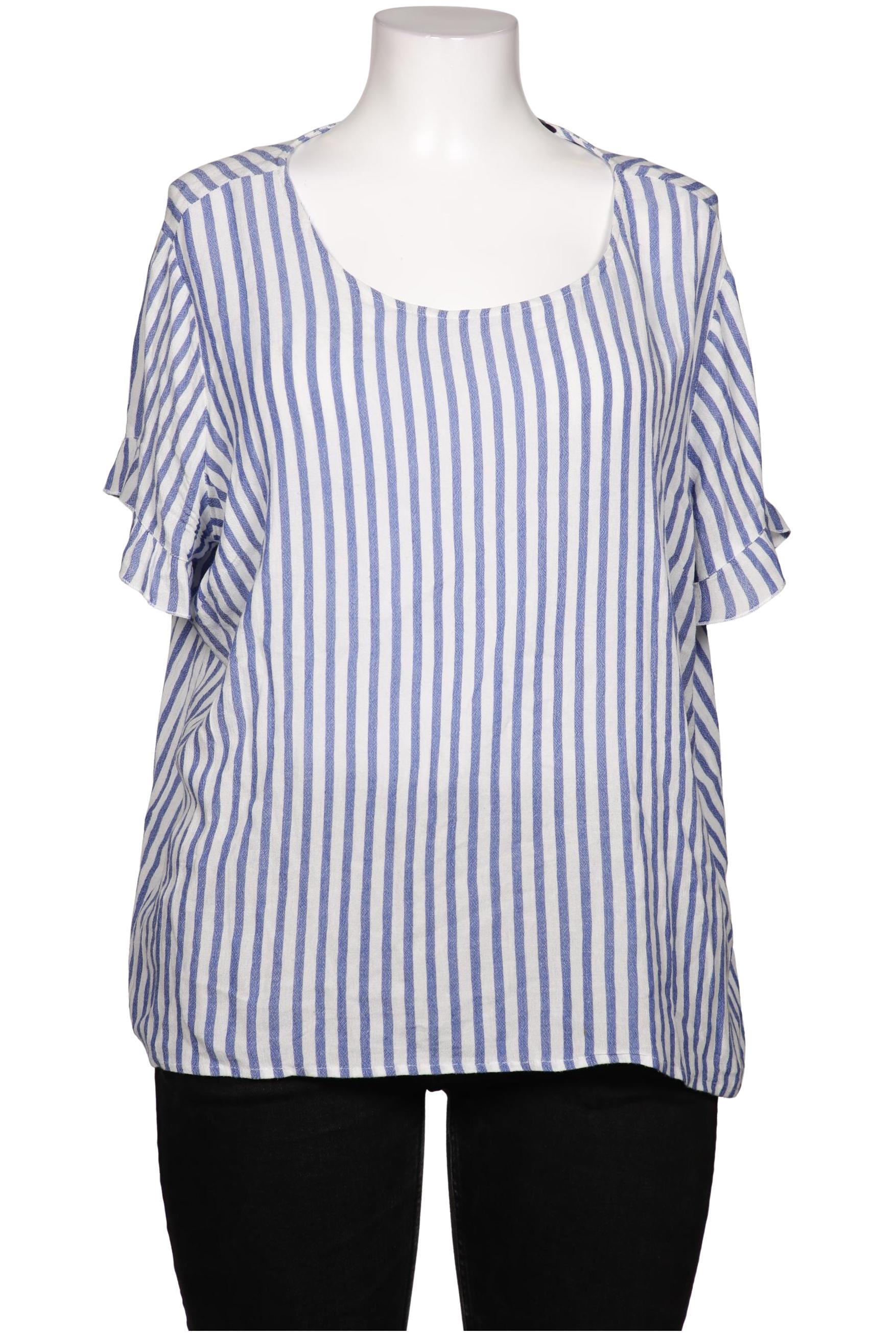 

violeta by Mango Damen Bluse, blau, Gr. 46