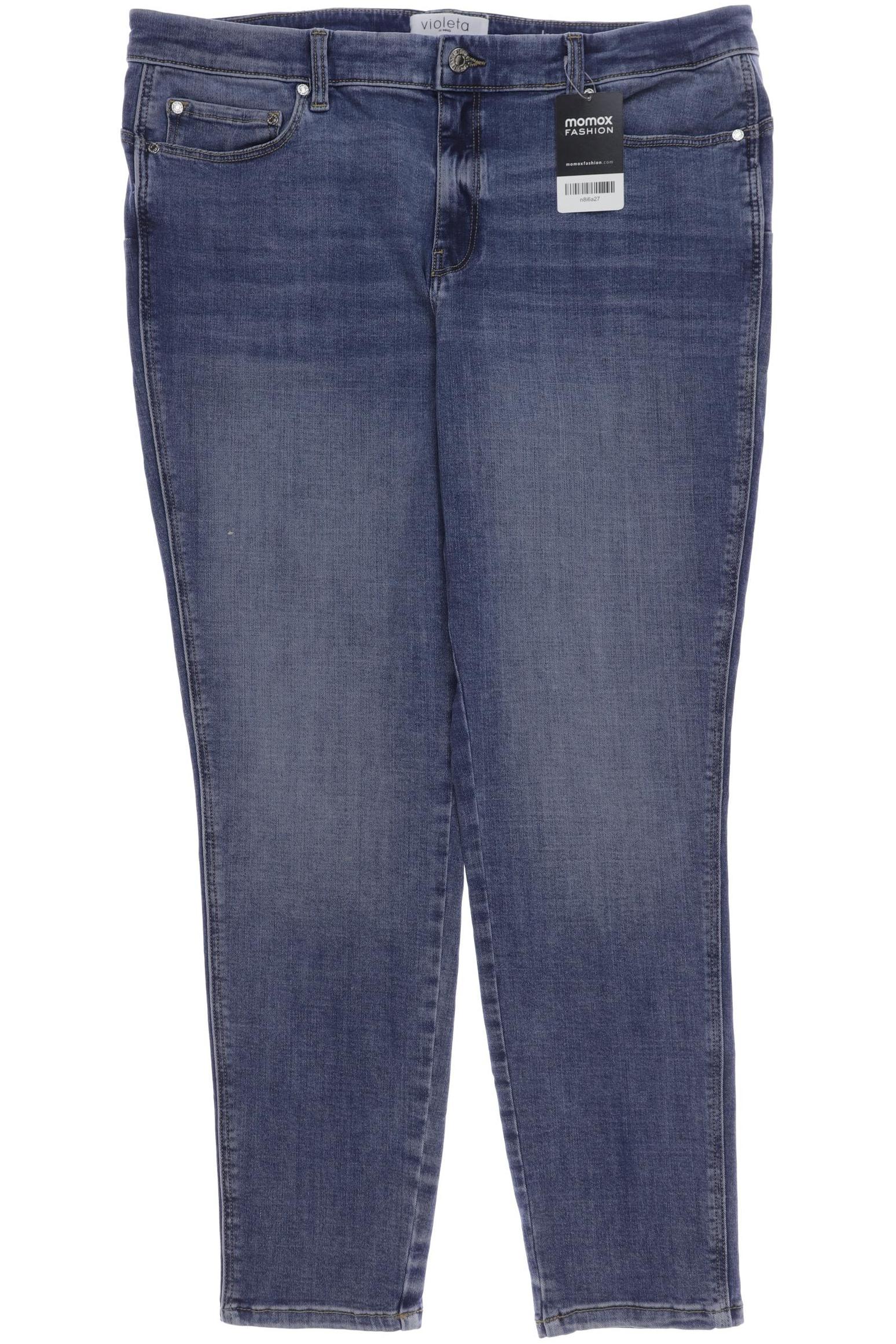 

violeta by Mango Damen Jeans, blau, Gr. 52