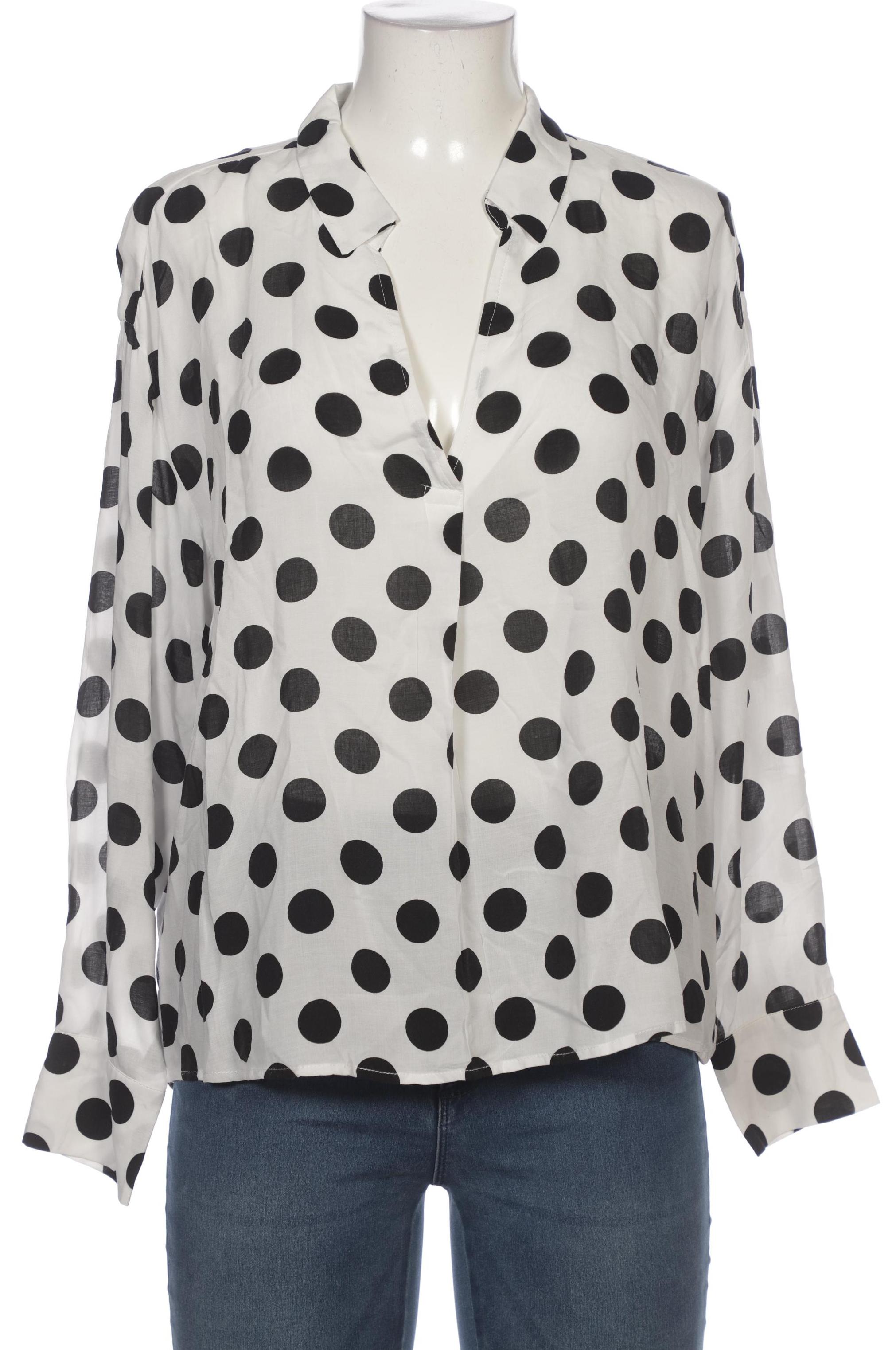 

violeta by Mango Damen Bluse, weiß, Gr. 38