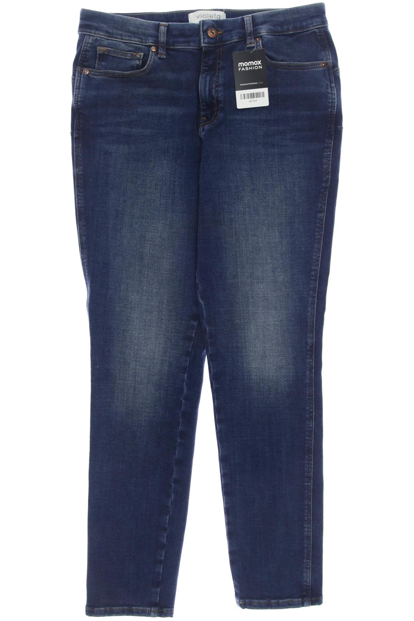 

violeta by Mango Damen Jeans, blau, Gr. 42