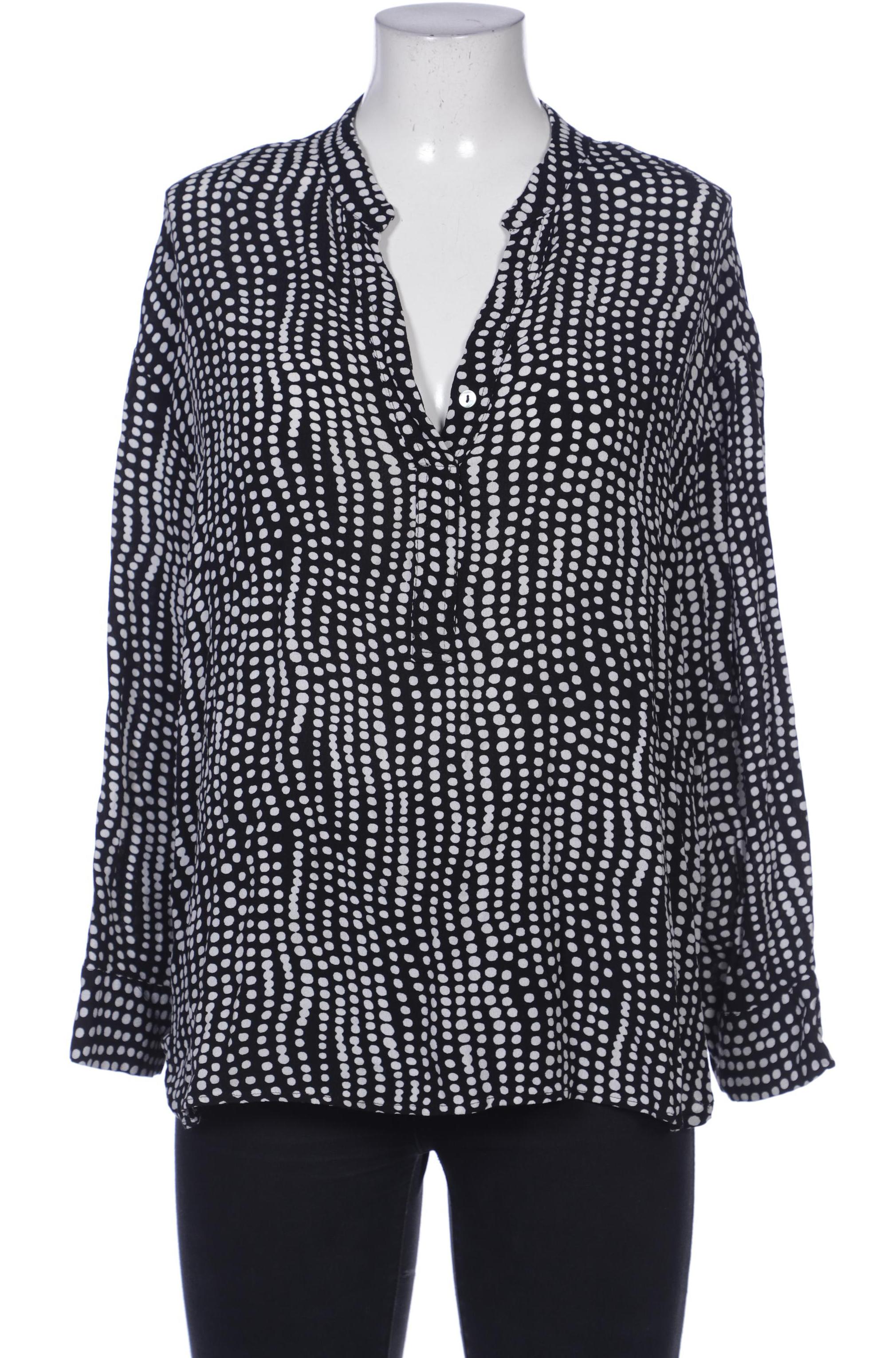 

violeta by Mango Damen Bluse, schwarz, Gr. 44