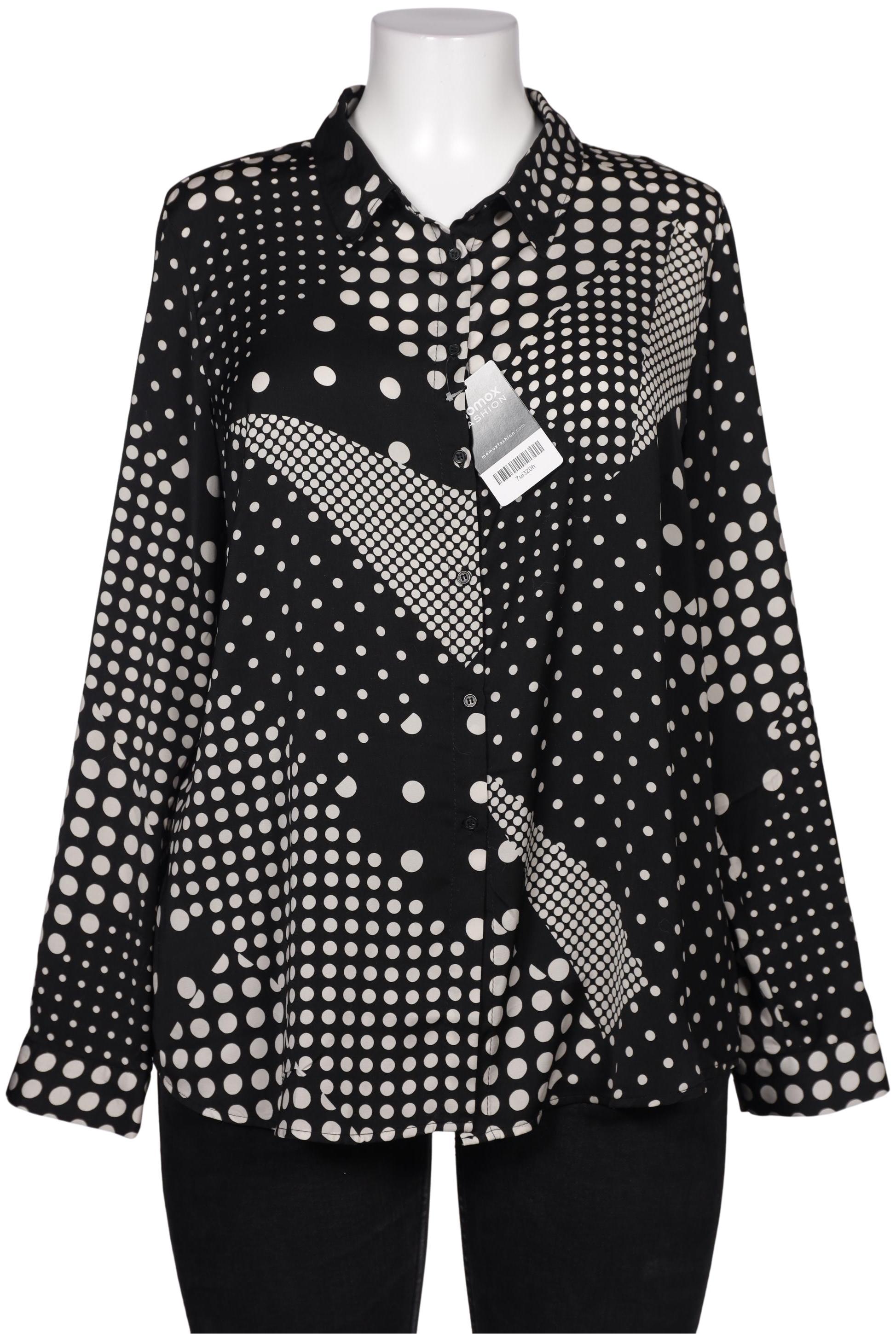 

violeta by Mango Damen Bluse, schwarz, Gr. 42