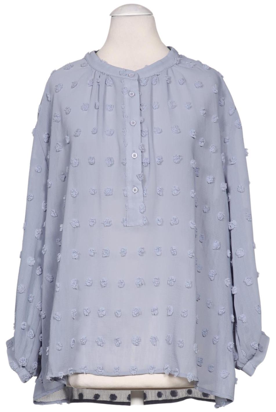 

violeta by Mango Damen Bluse, hellblau, Gr. 38