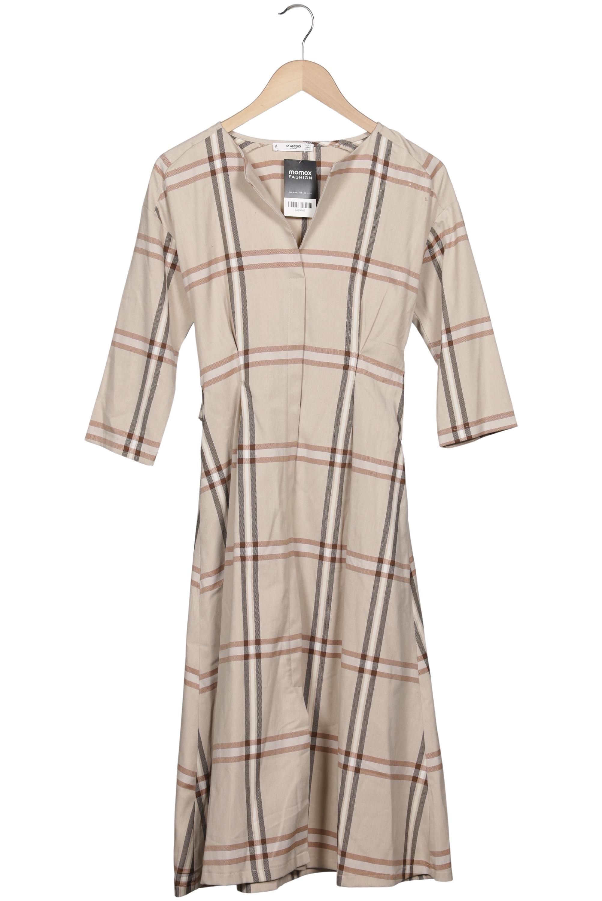 

violeta by Mango Damen Kleid, beige, Gr. 36