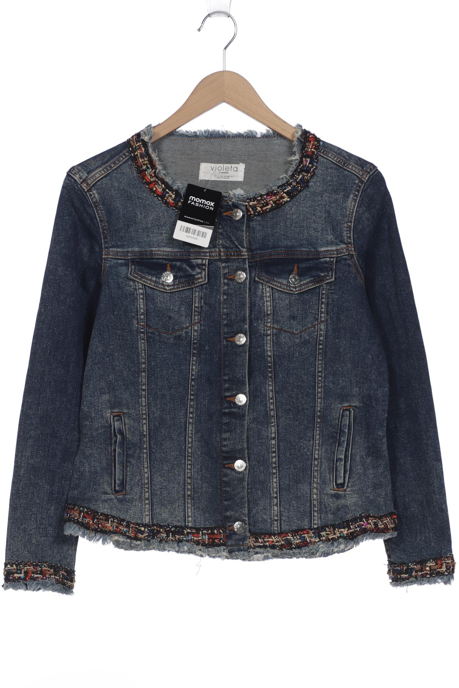 

violeta by Mango Damen Jacke, marineblau, Gr. 36
