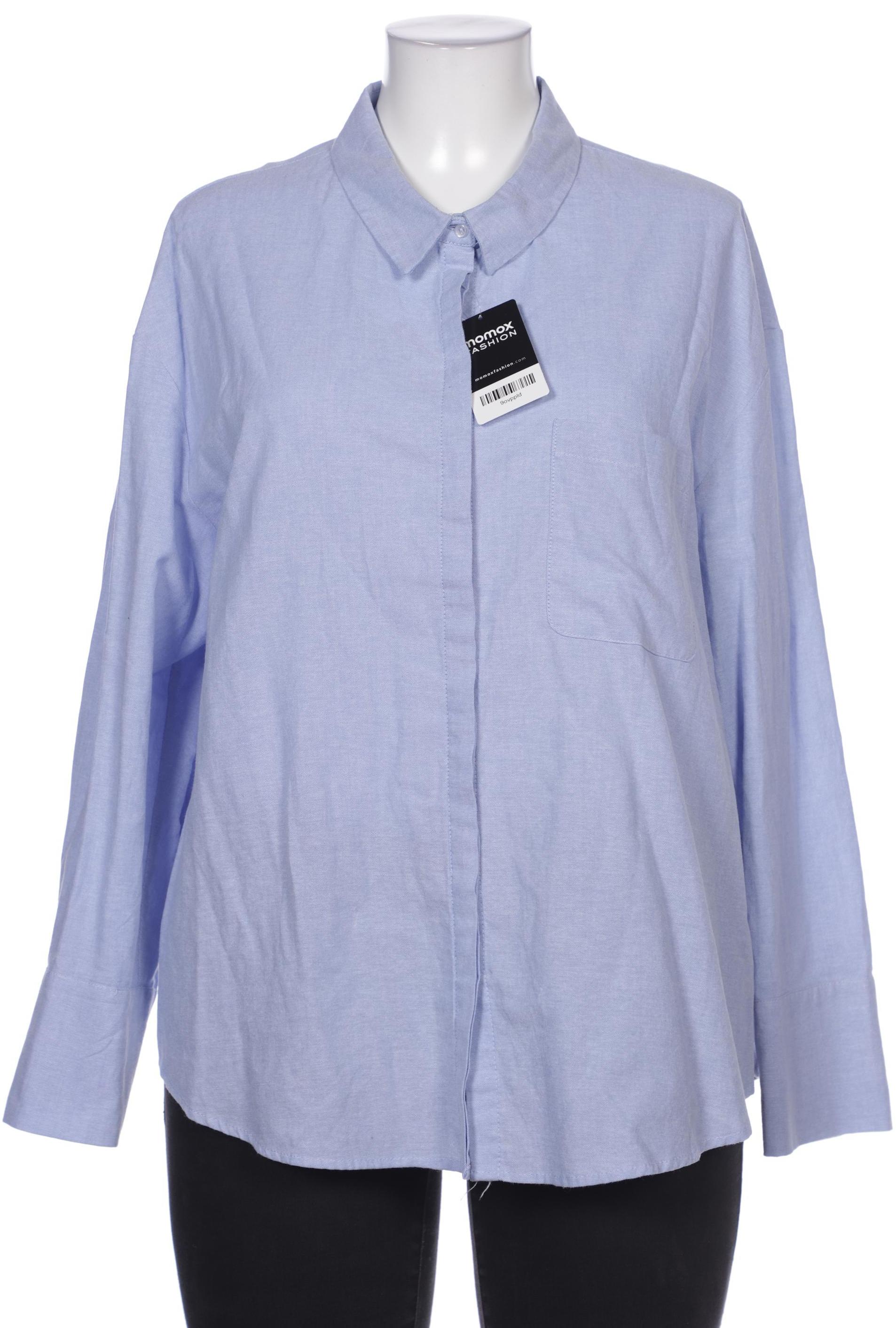 

violeta by Mango Damen Bluse, blau, Gr. 44