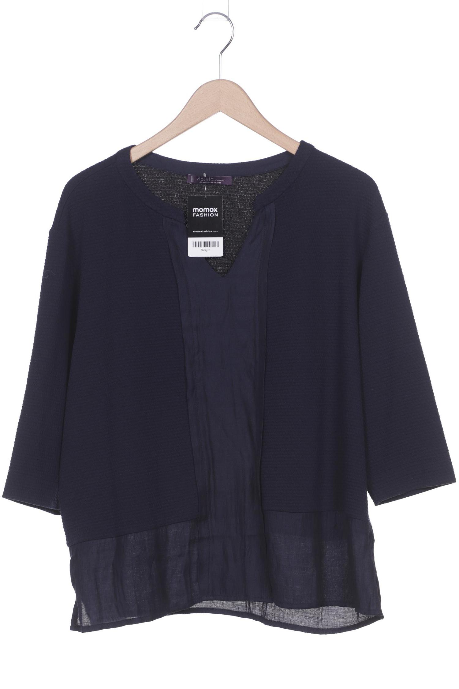 

violeta by Mango Damen Sweatshirt, marineblau, Gr. 46