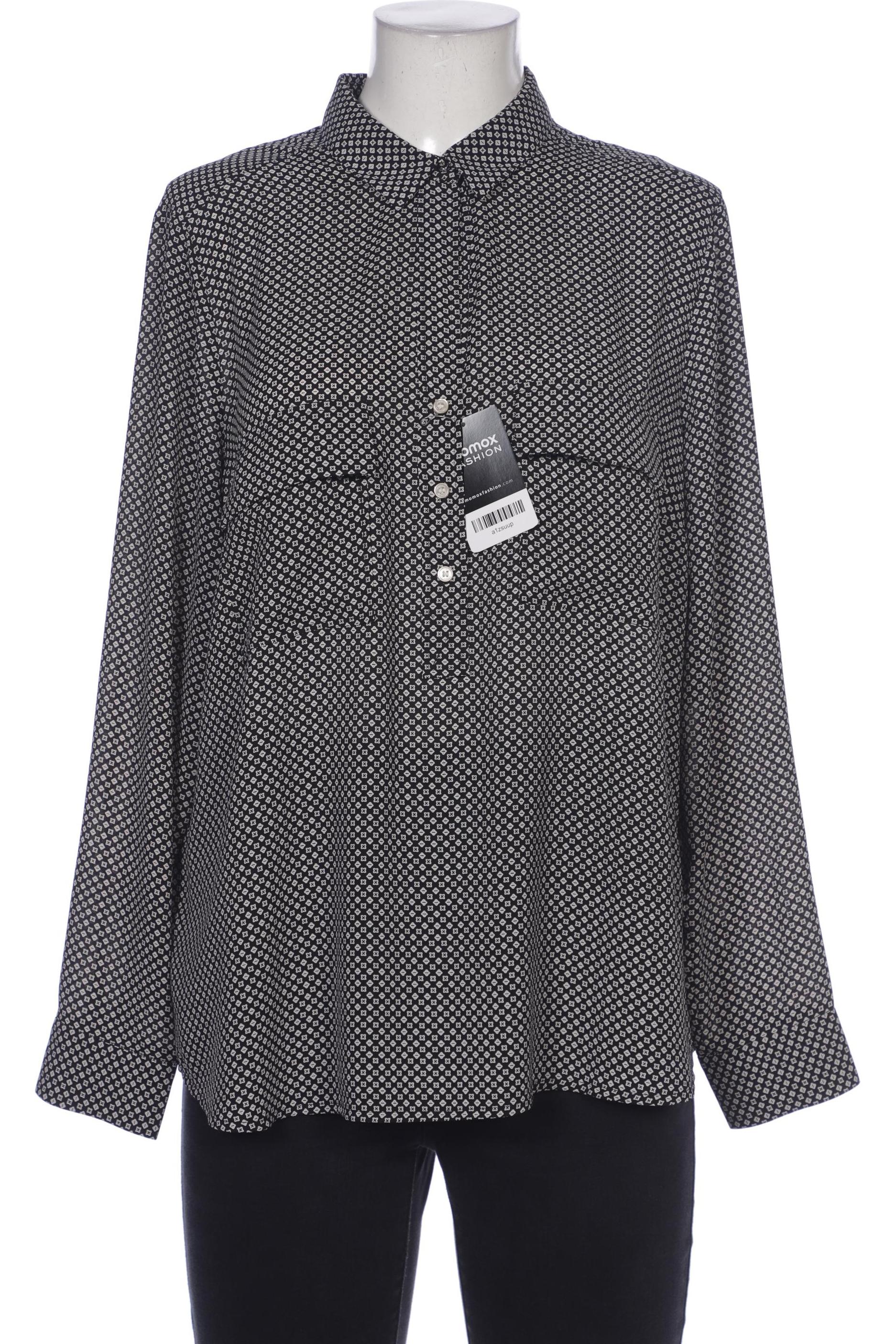 

violeta by Mango Damen Bluse, schwarz, Gr. 42