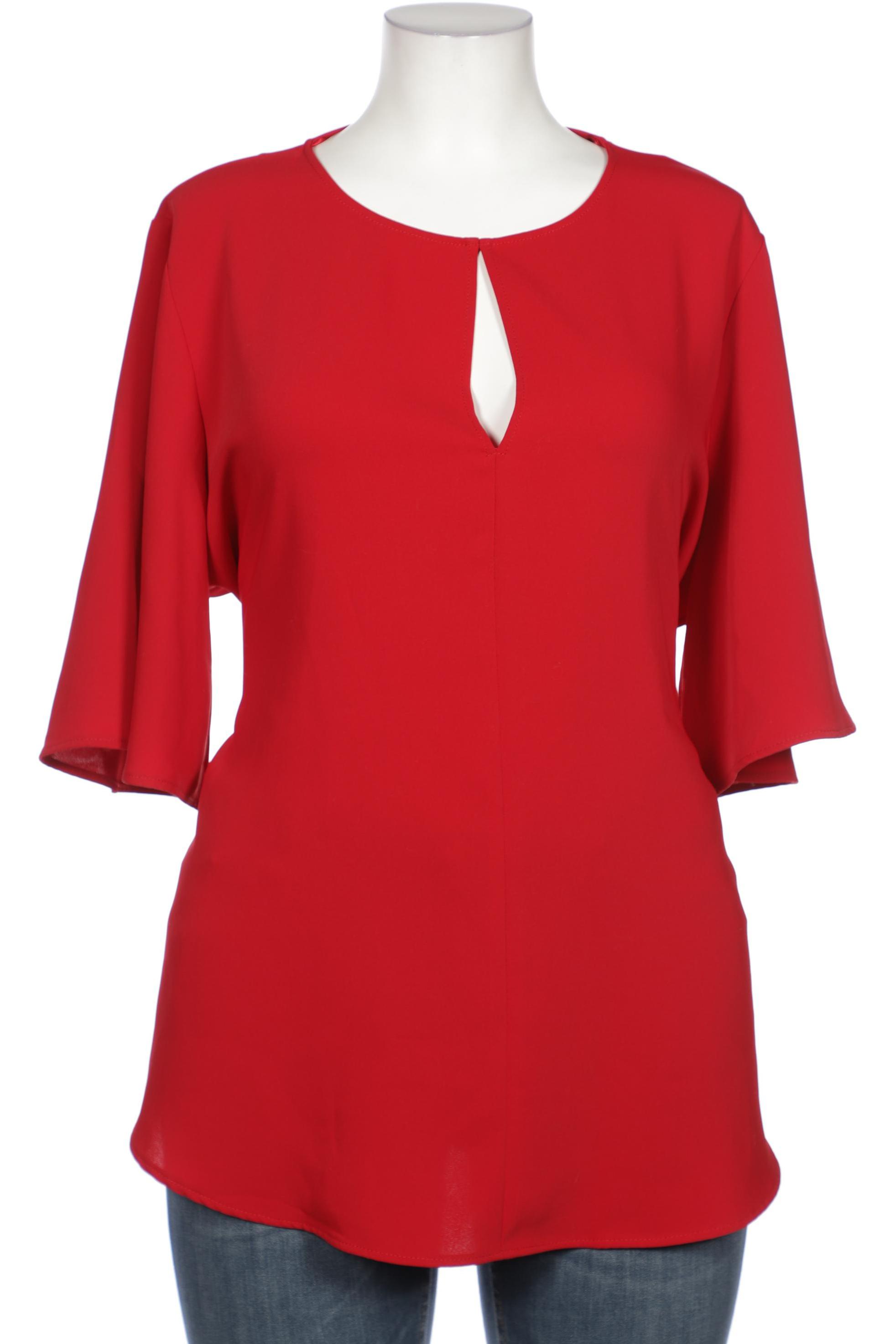 

violeta by Mango Damen Bluse, rot, Gr. 18