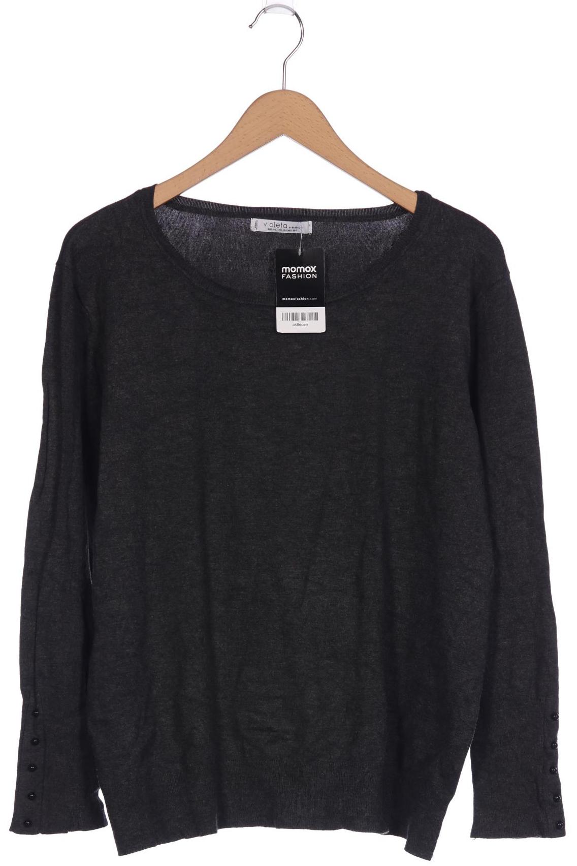 

violeta by Mango Damen Pullover, grau