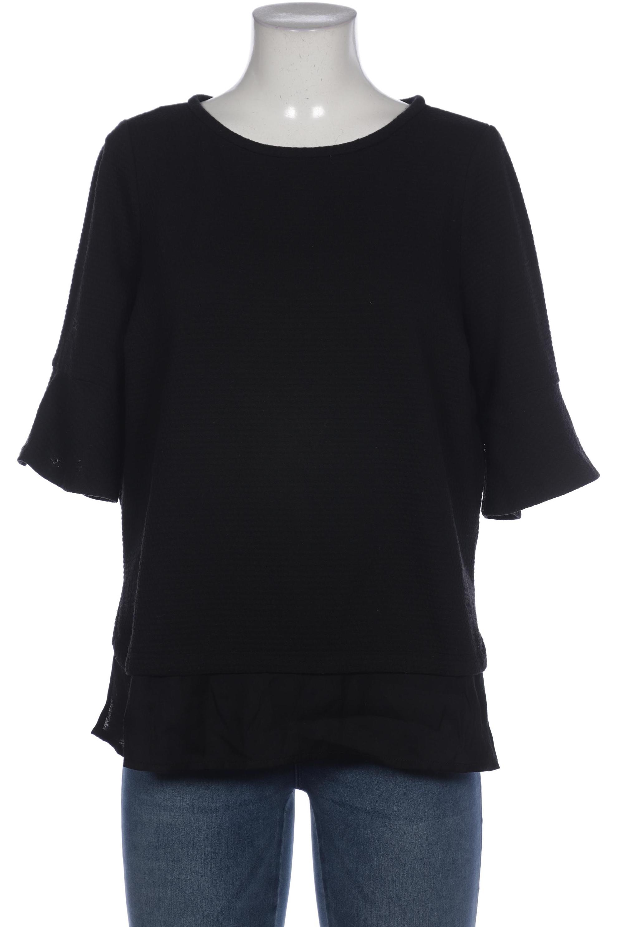 

violeta by Mango Damen Bluse, schwarz, Gr. 38