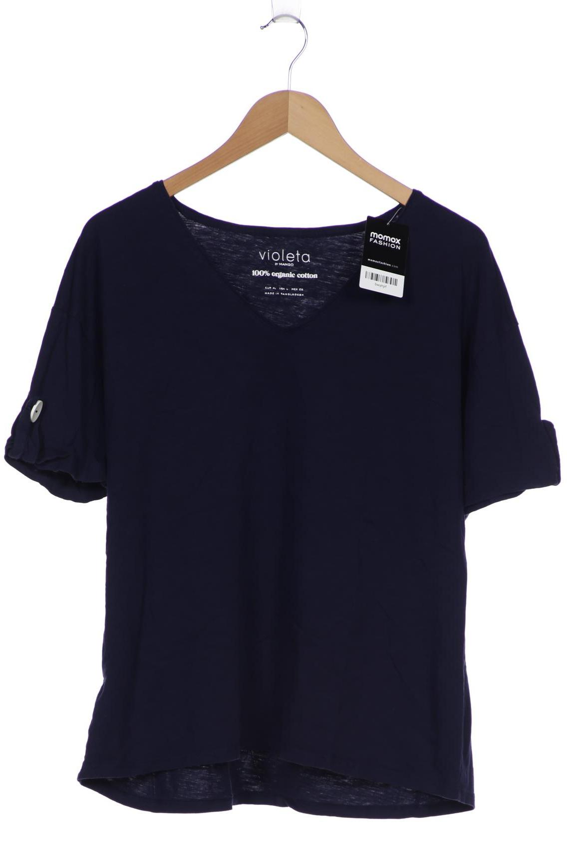 

violeta by Mango Damen T-Shirt, marineblau