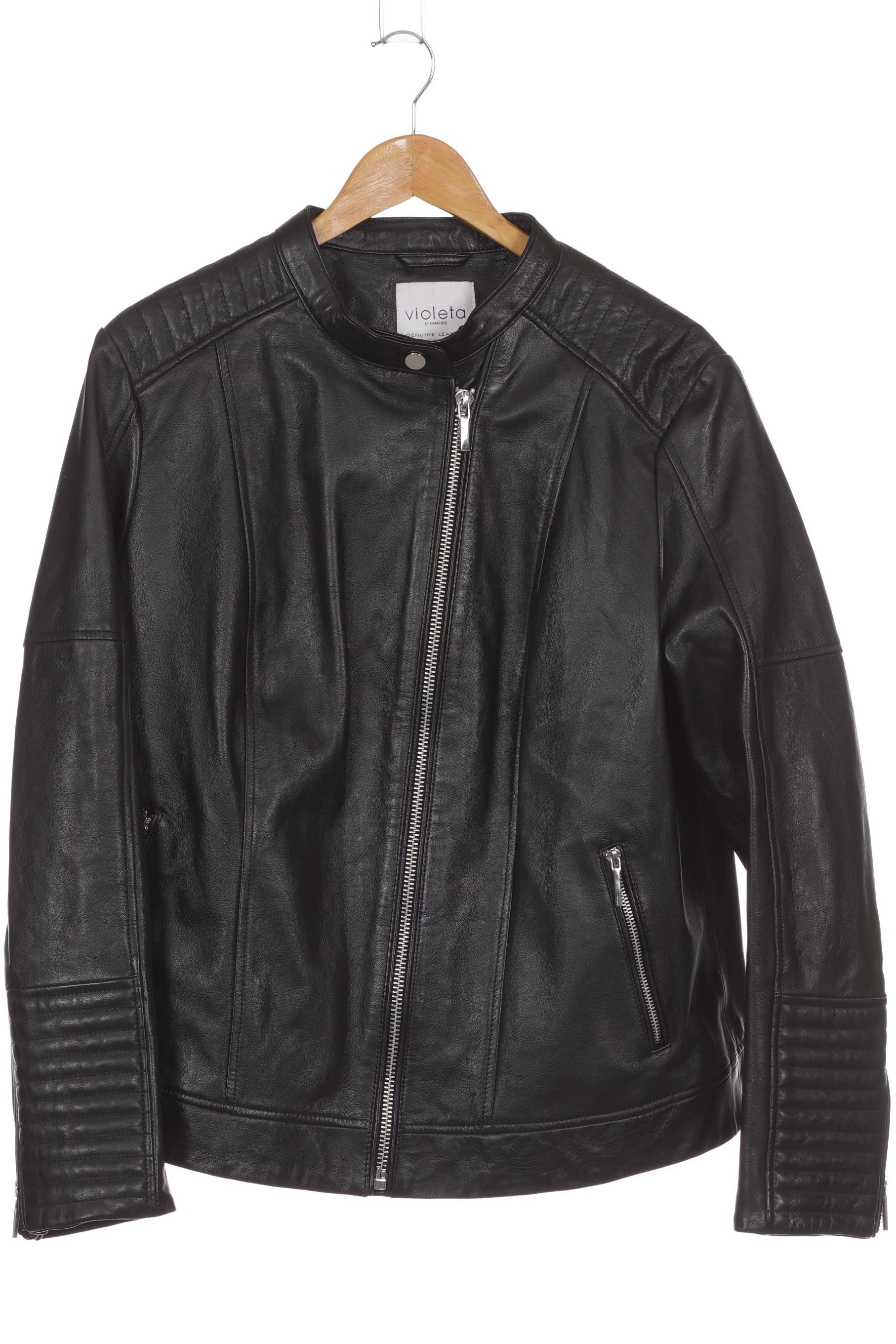 

violeta by Mango Damen Jacke, schwarz, Gr. 44