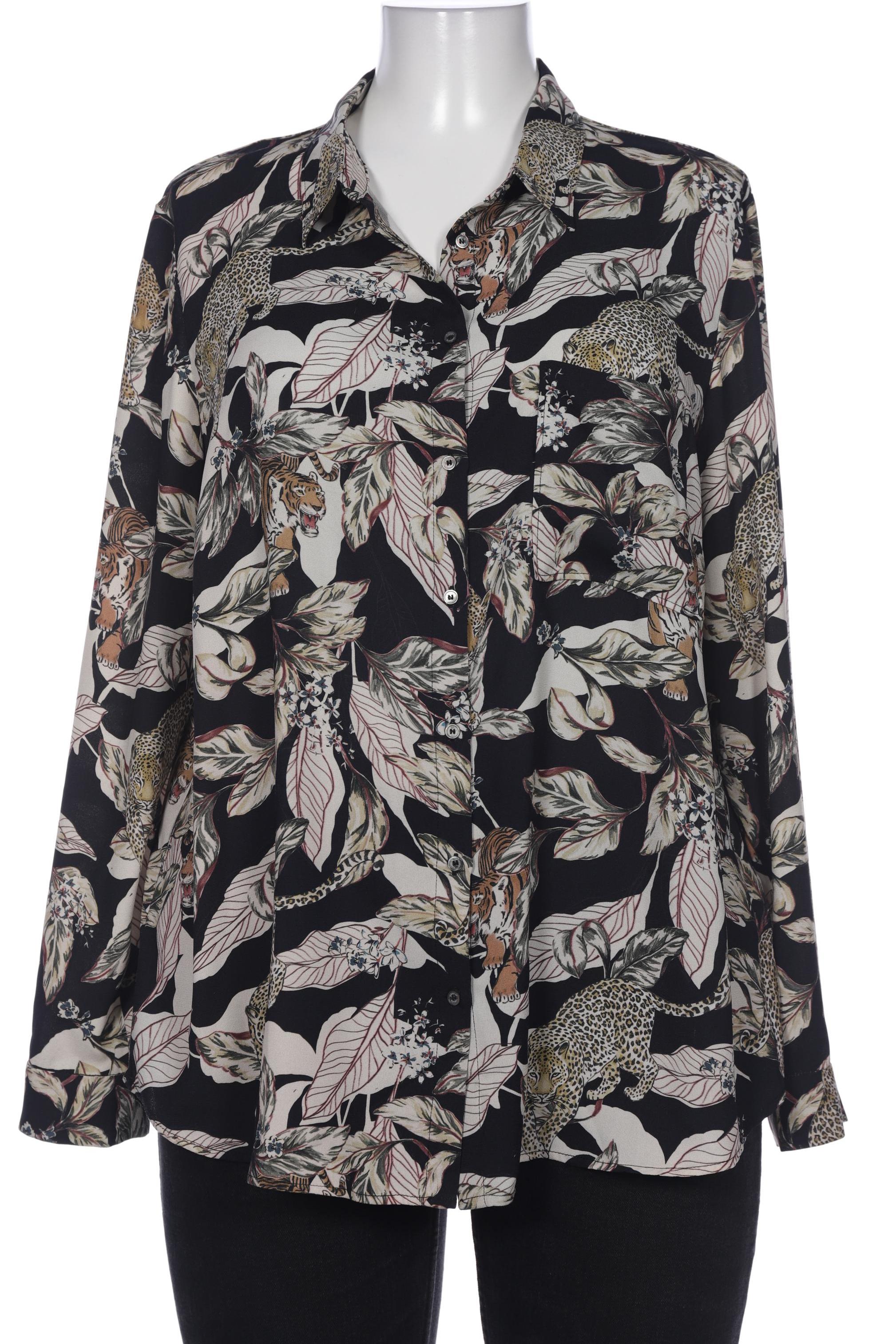 

violeta by Mango Damen Bluse, schwarz, Gr. 42