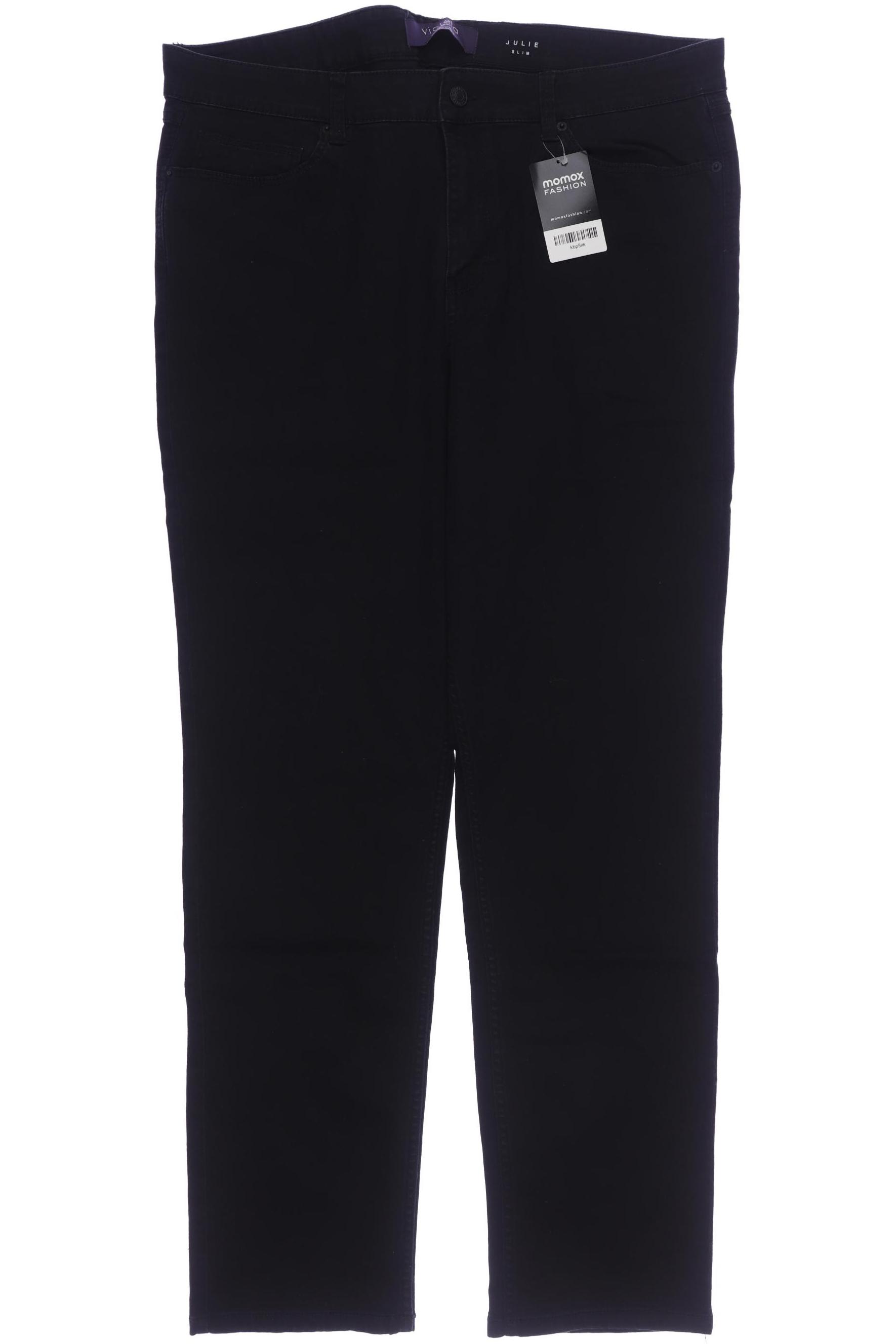 

violeta by Mango Damen Jeans, schwarz, Gr. 54