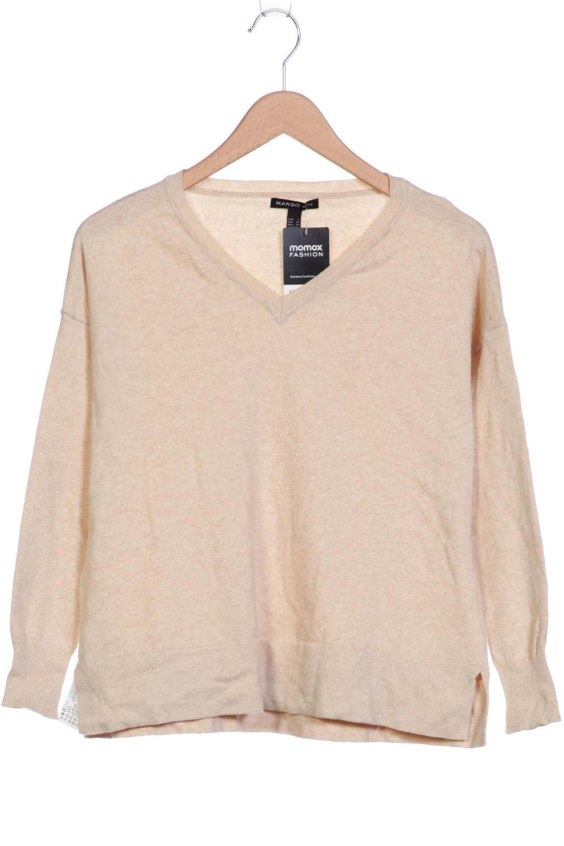 

violeta by Mango Damen Pullover, beige, Gr. 36