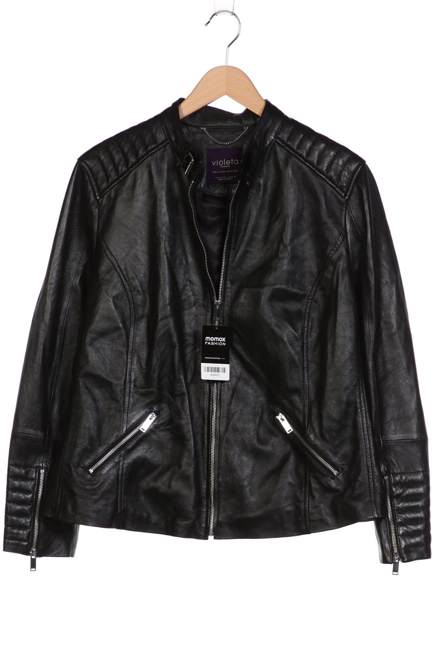 

violeta by Mango Damen Jacke, schwarz, Gr. 44