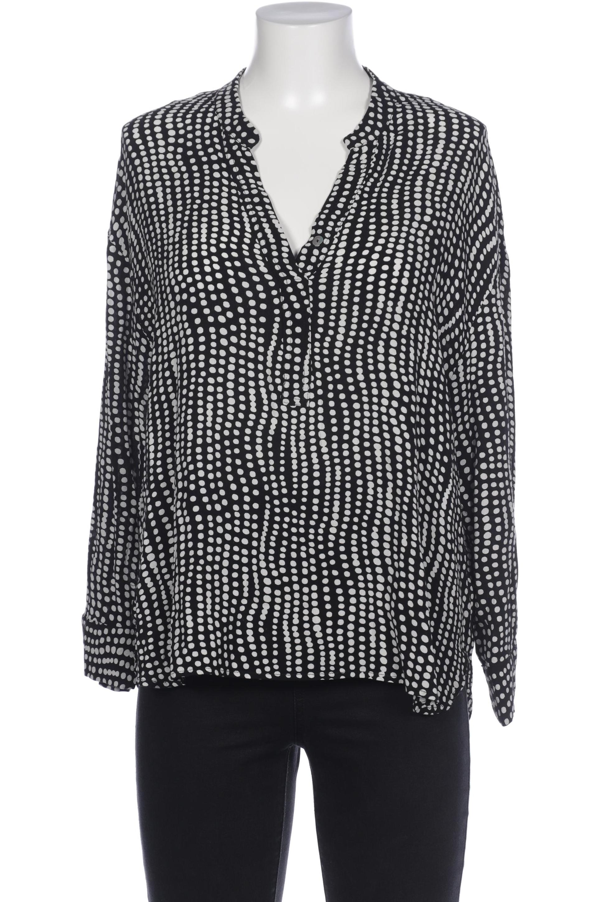 

violeta by Mango Damen Bluse, schwarz, Gr. 42