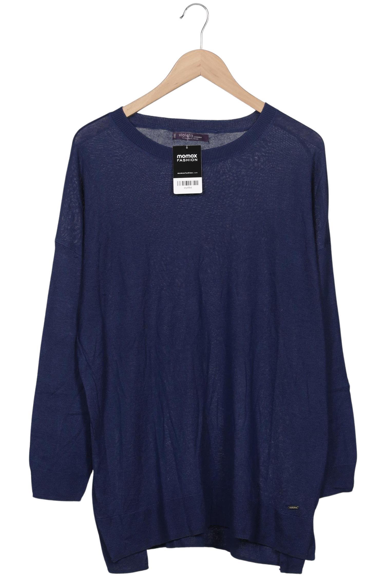 

violeta by Mango Damen Pullover, marineblau, Gr. 46