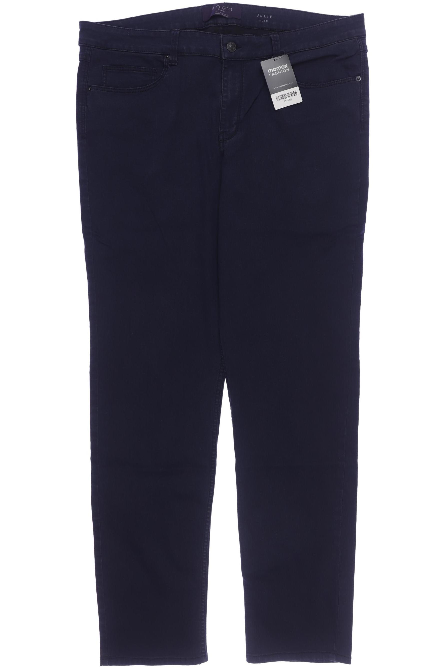 

violeta by Mango Damen Jeans, marineblau, Gr. 52
