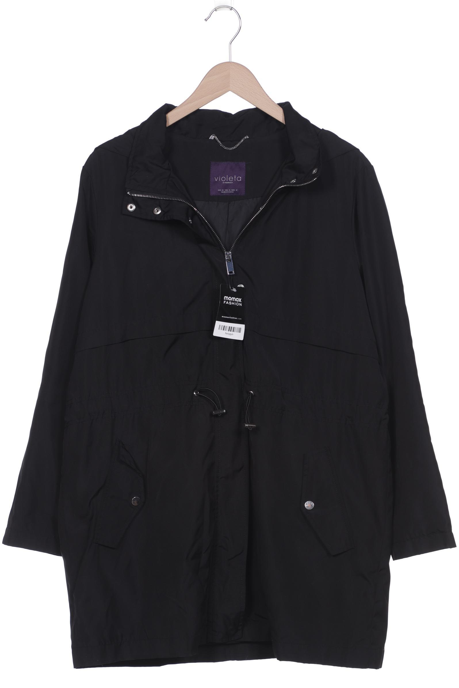 

violeta by Mango Damen Mantel, schwarz