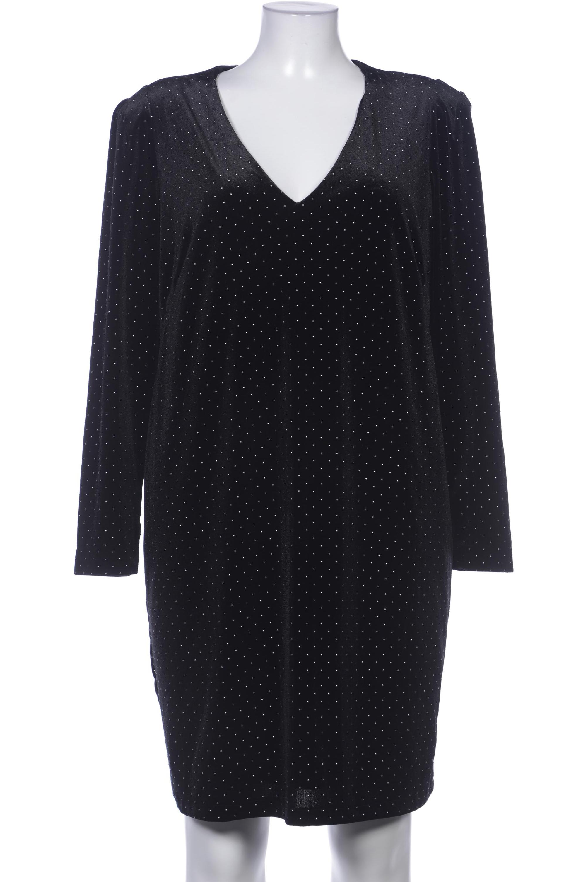 

violeta by Mango Damen Kleid, schwarz, Gr. 46