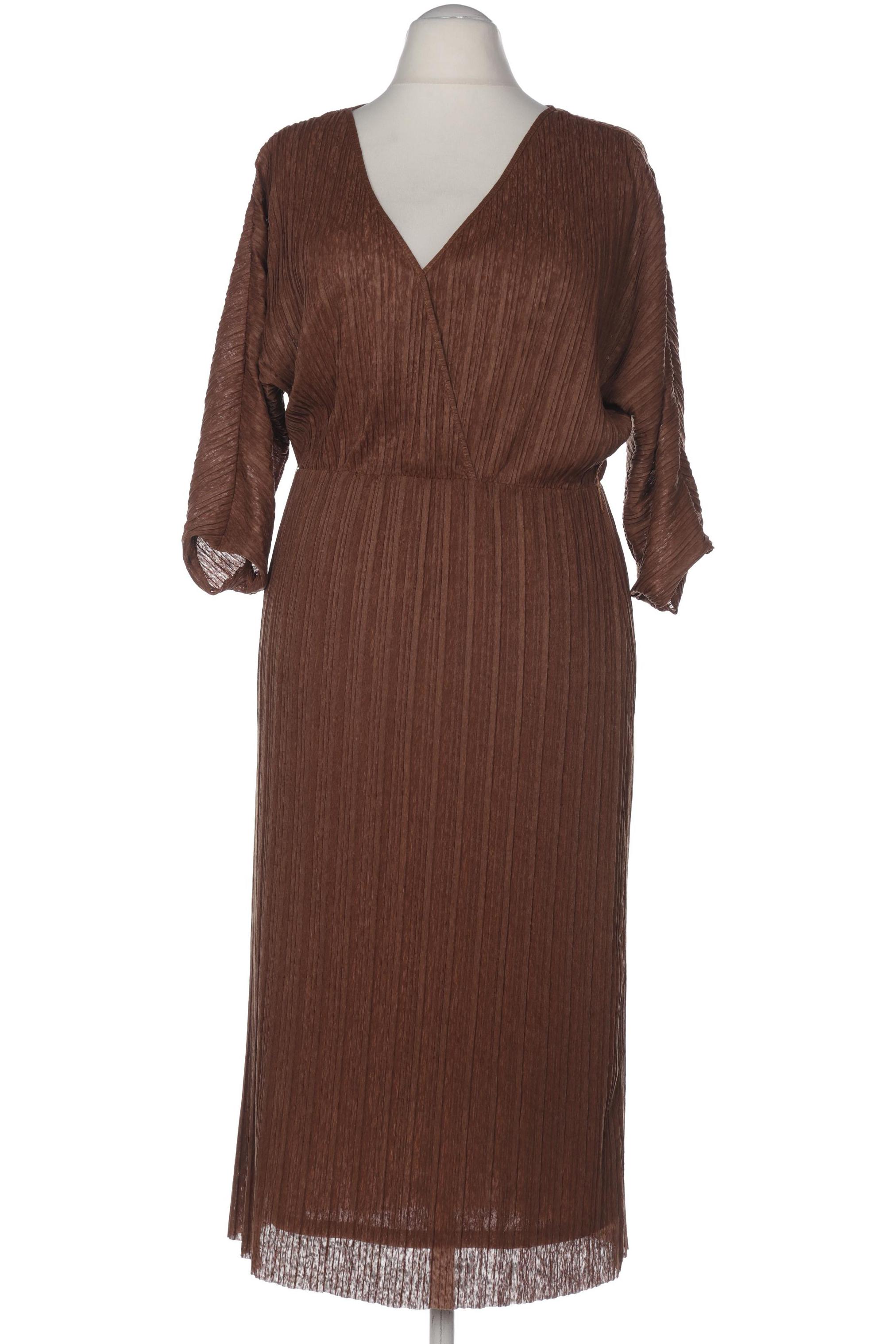 

violeta by Mango Damen Kleid, braun, Gr. 42